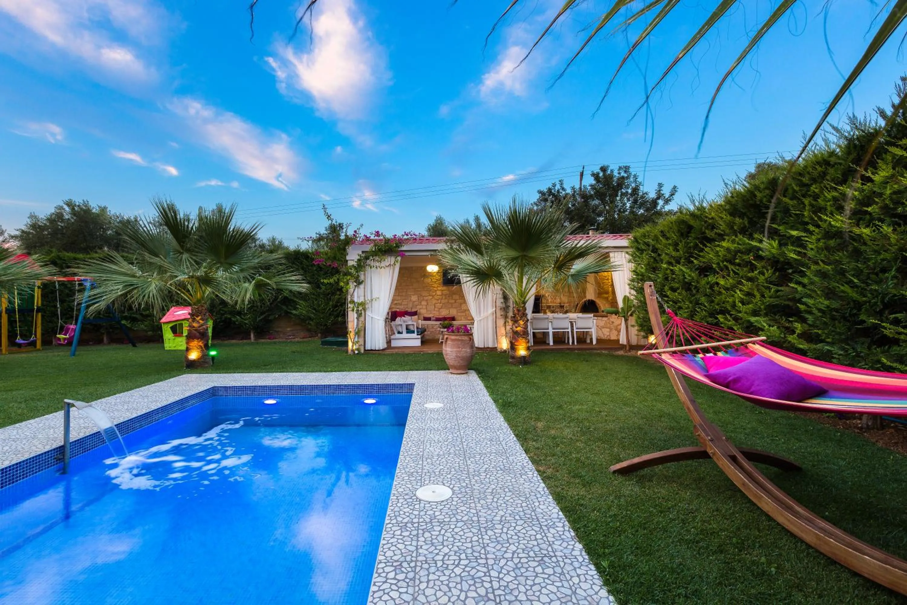 Day in Eva & Dimitrios Villas, Captivating Oasis with Pools & BBQ, By ThinkVilla