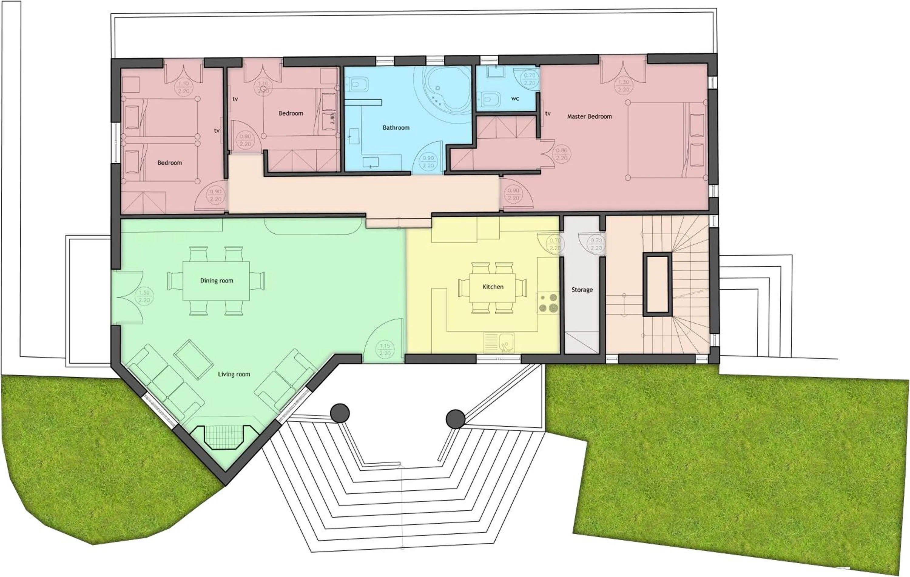 Property building in Eva & Dimitrios Villas, Captivating Oasis with Pools & BBQ, By ThinkVilla