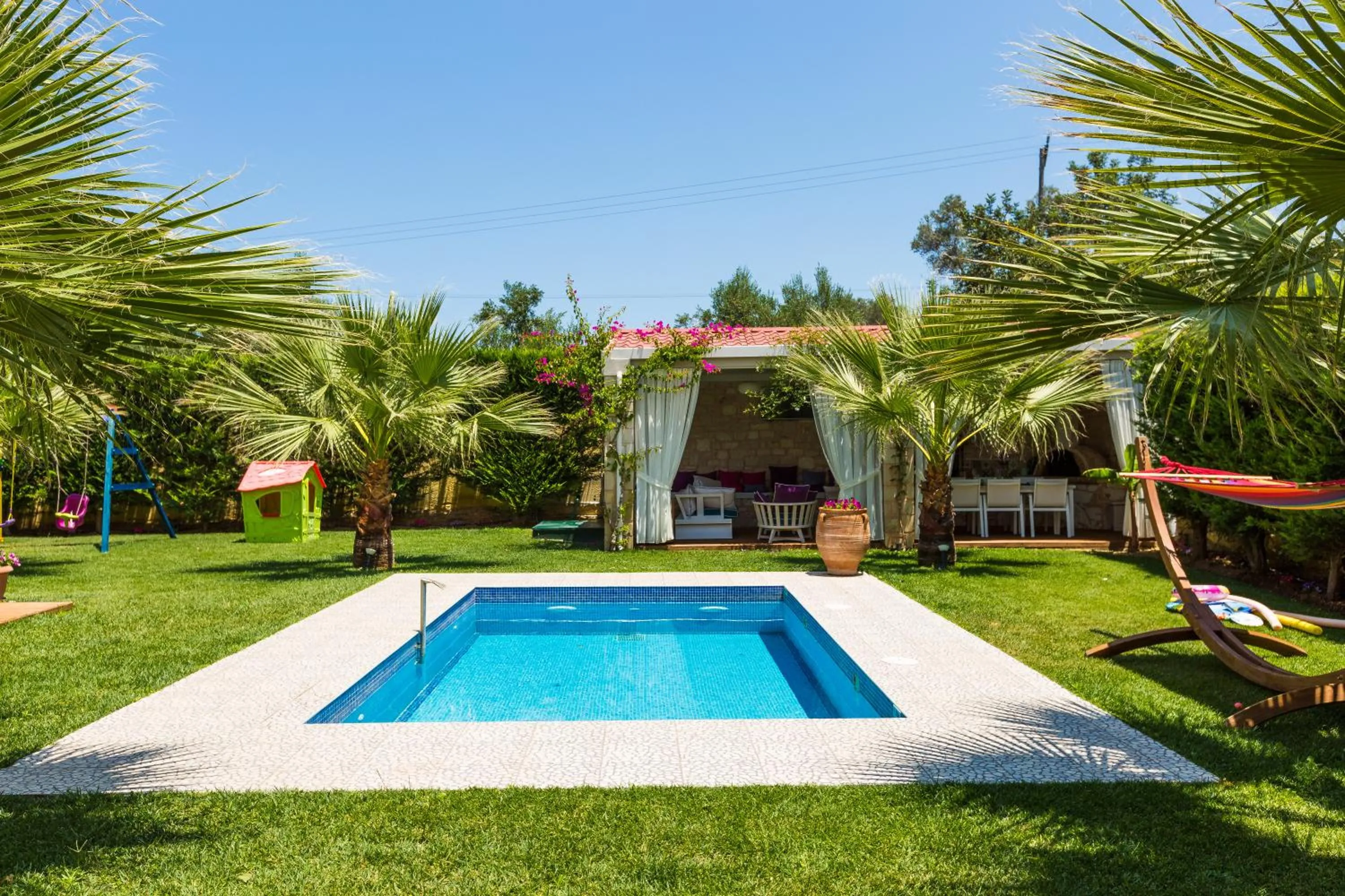 Day in Eva & Dimitrios Villas, Captivating Oasis with Pools & BBQ, By ThinkVilla