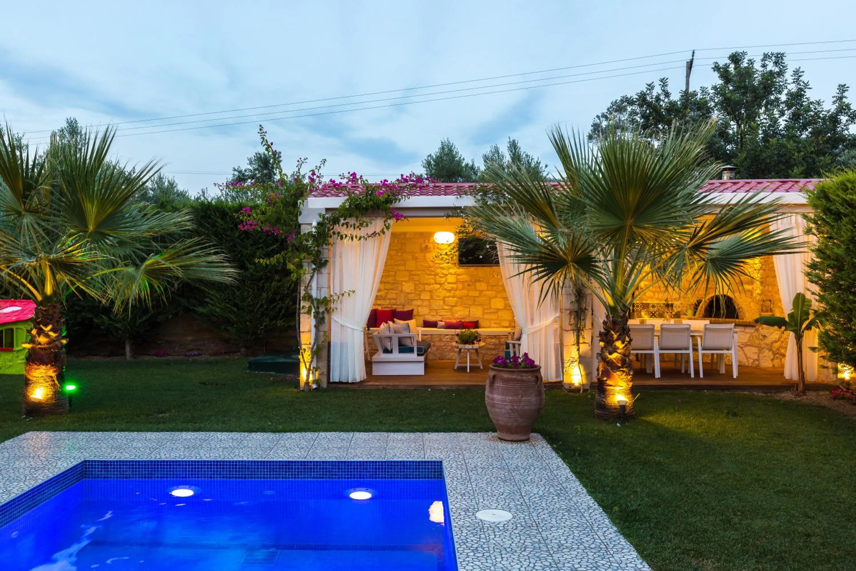 Day in Eva & Dimitrios Villas, Captivating Oasis with Pools & BBQ, By ThinkVilla