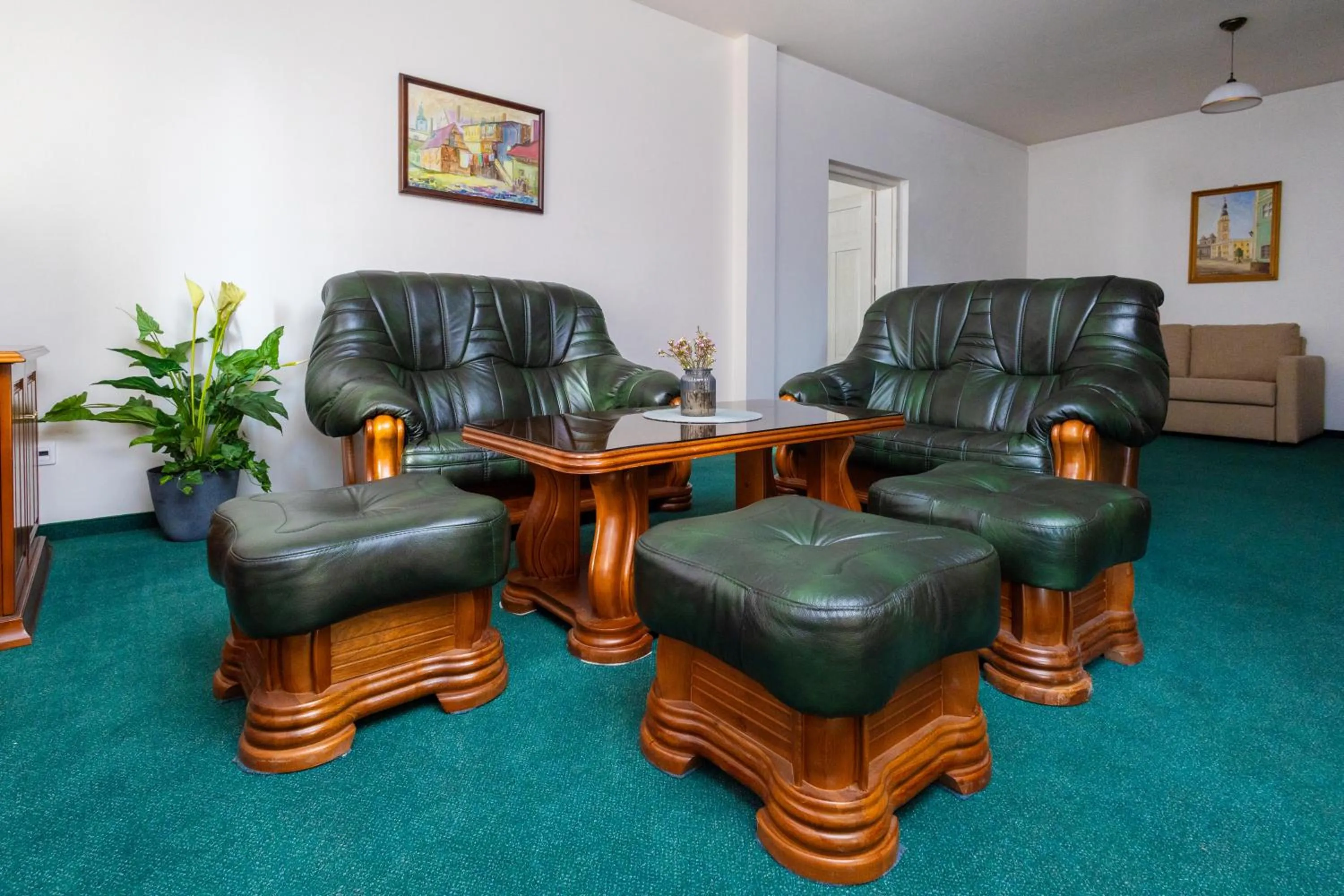 Living room in Hotel Sandro Silver & Spichlerz Antoniny