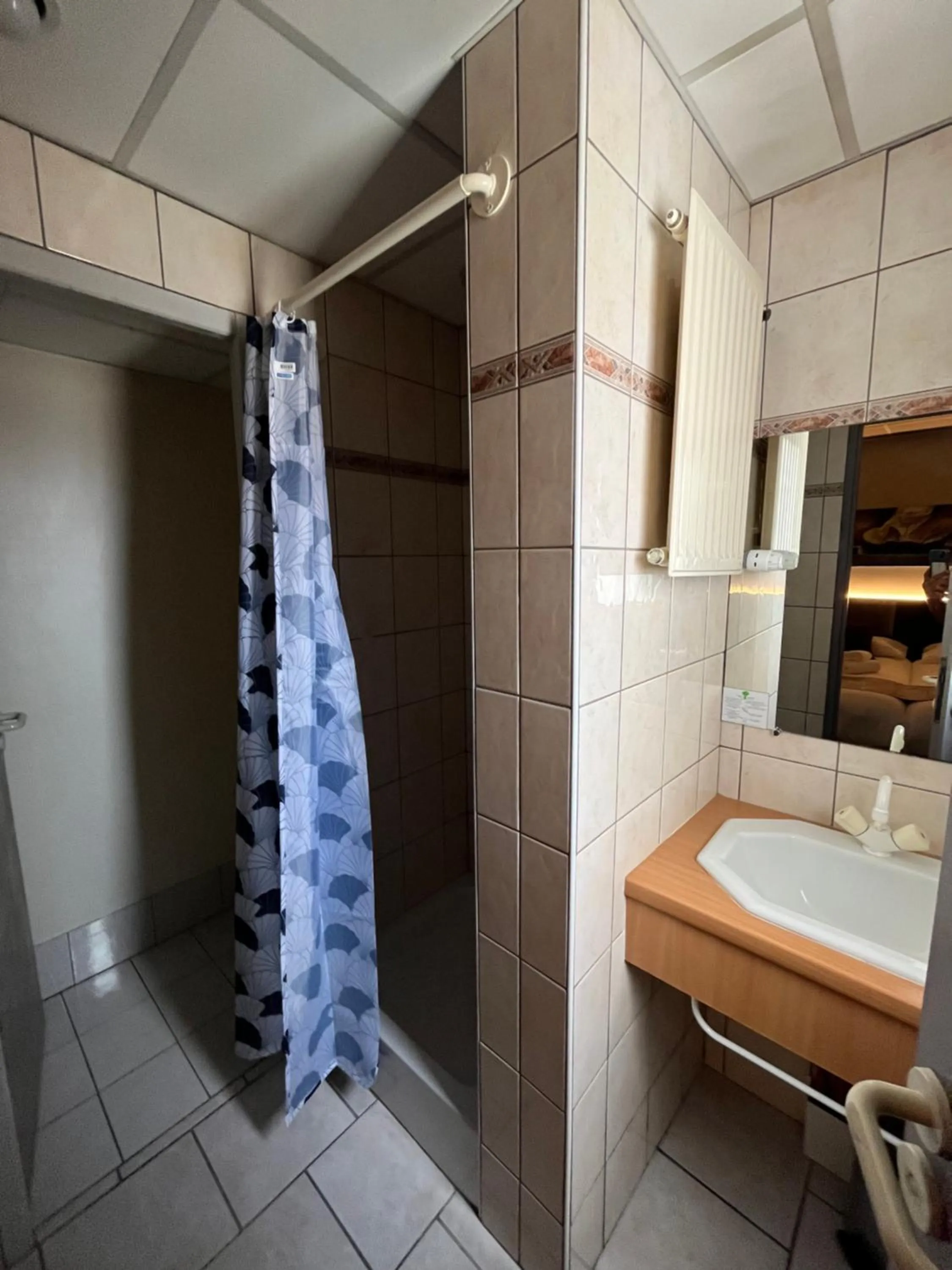 Bathroom in BRIT HOTEL LE VESOUL