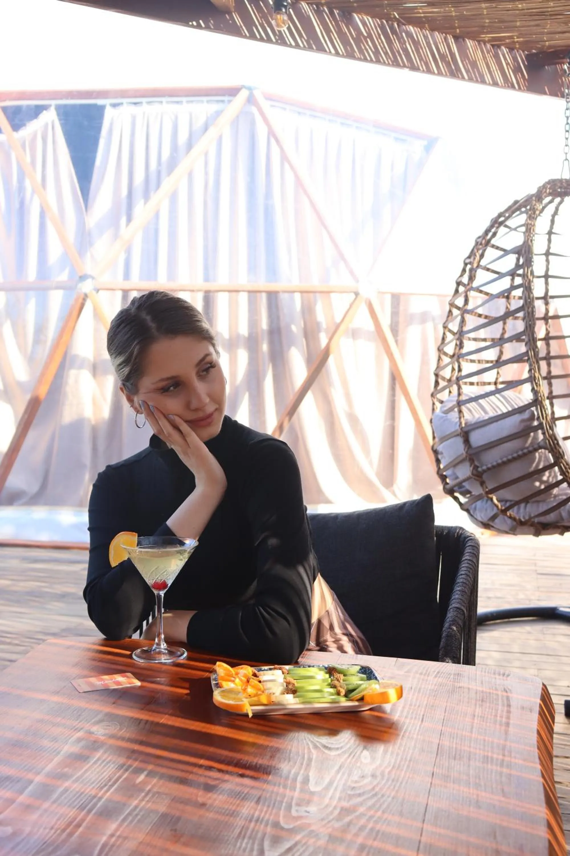 Patio in Mandalin Glamping