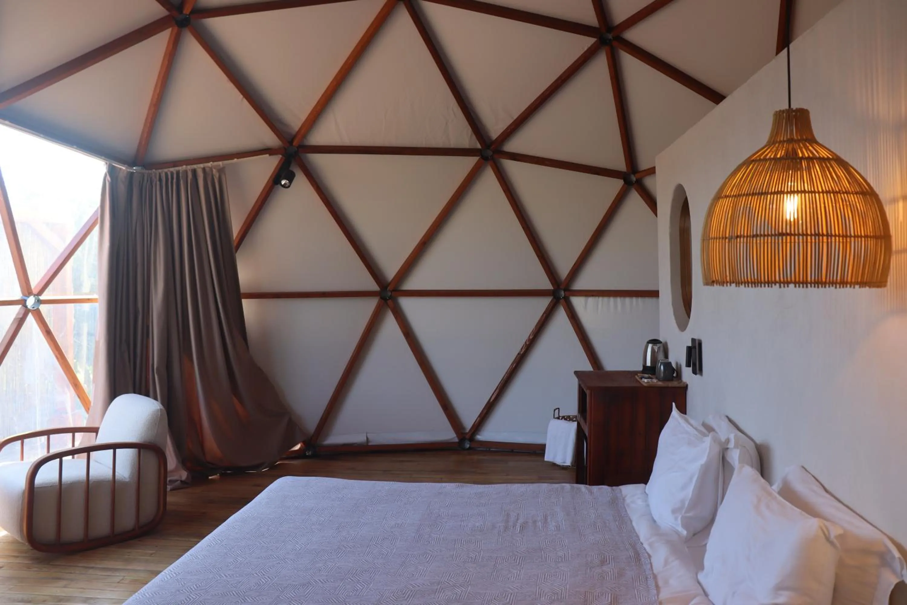 Bed in Mandalin Glamping