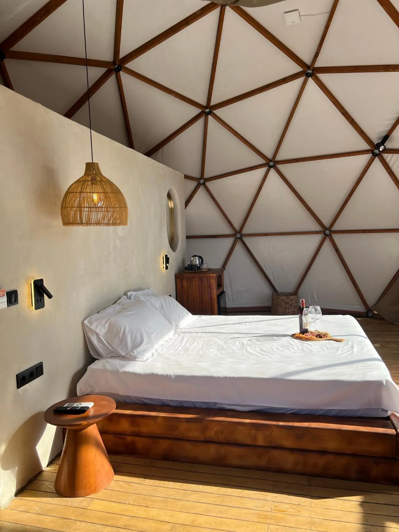 Bed in Mandalin Glamping