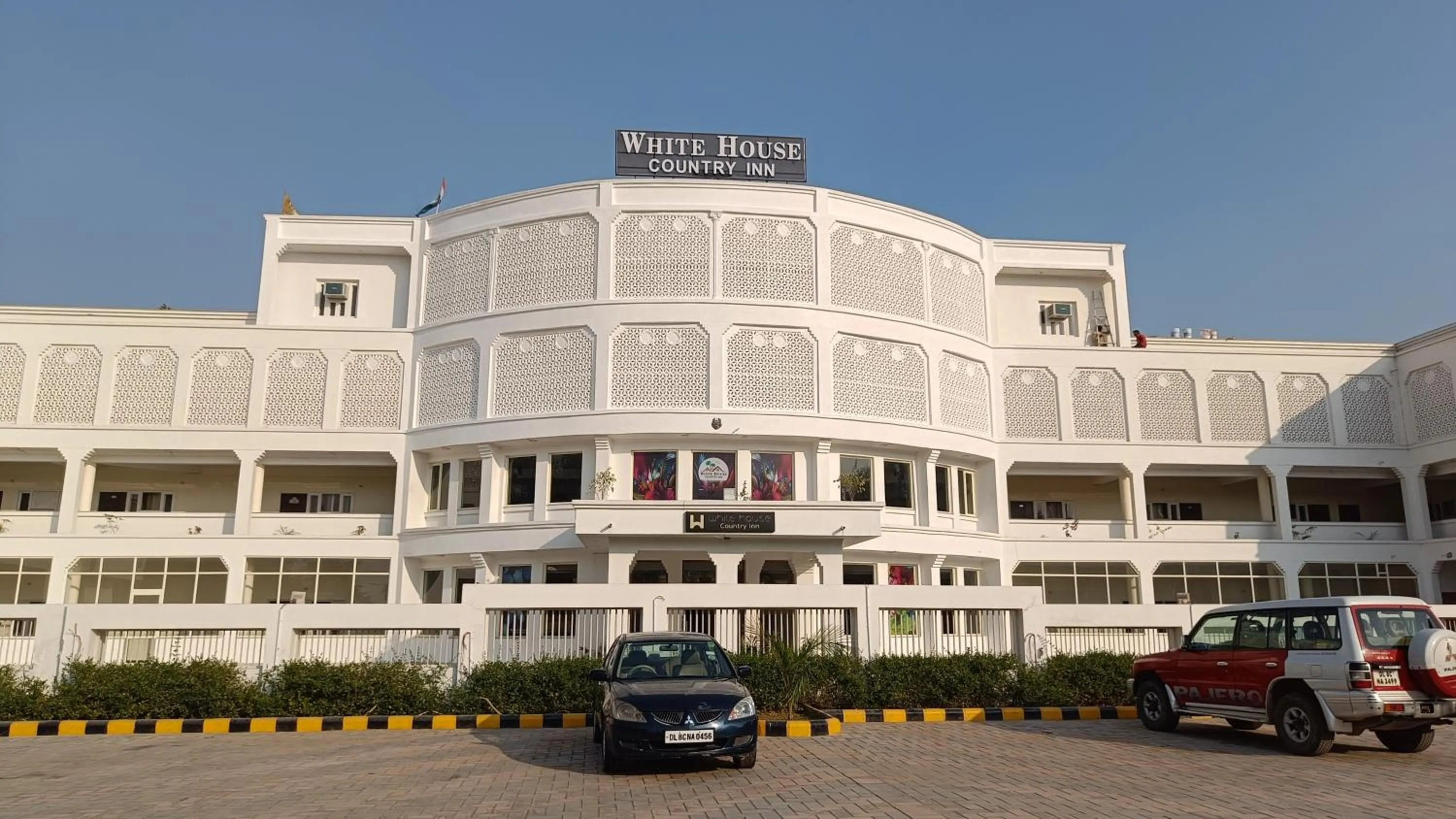 Property building in White House Country Inn By PEARL Luxury Hotel In Jhajjar