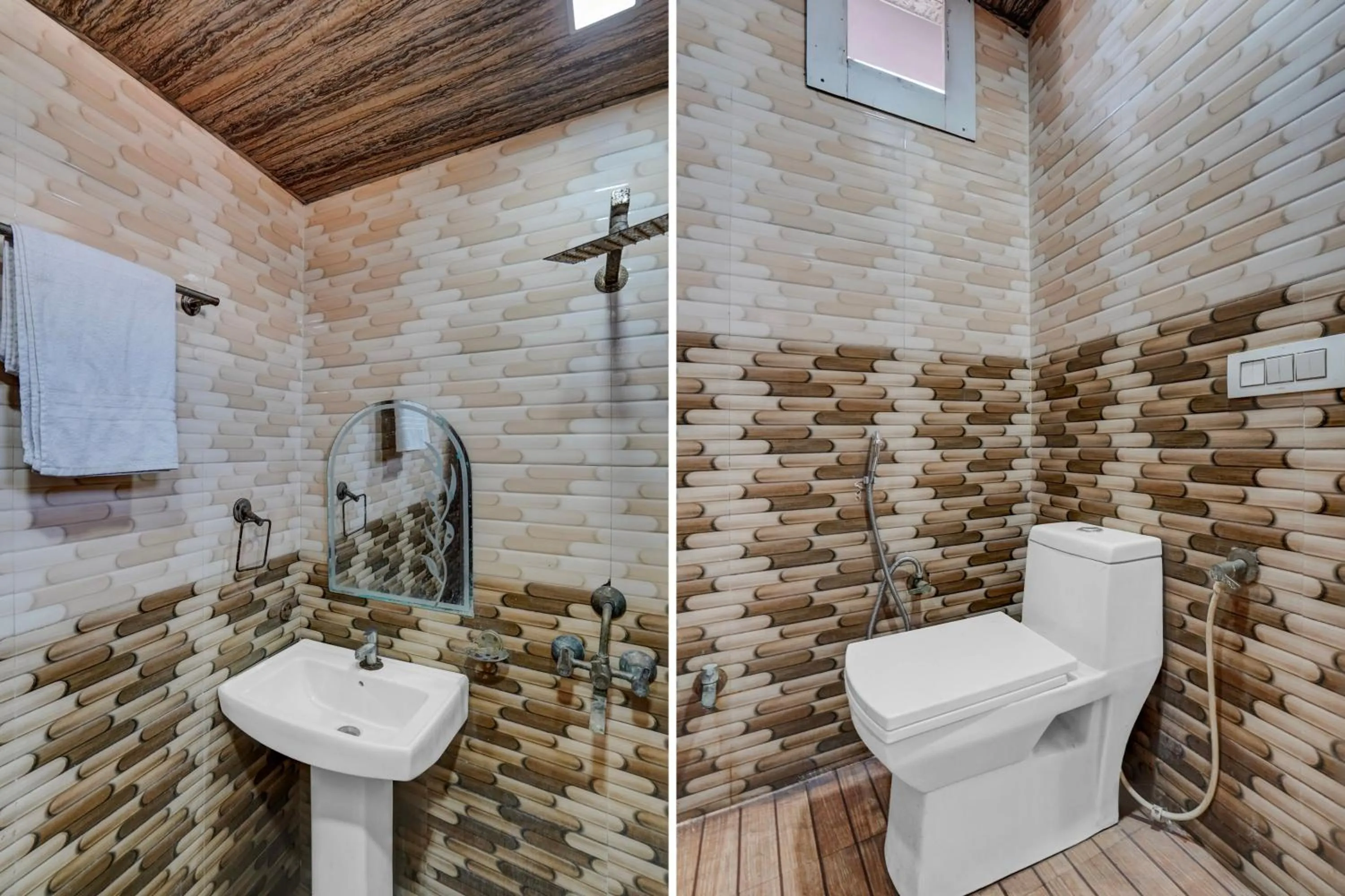 Bathroom in Super Collection O JK Temple Kanpur Formerly Yatika Inn