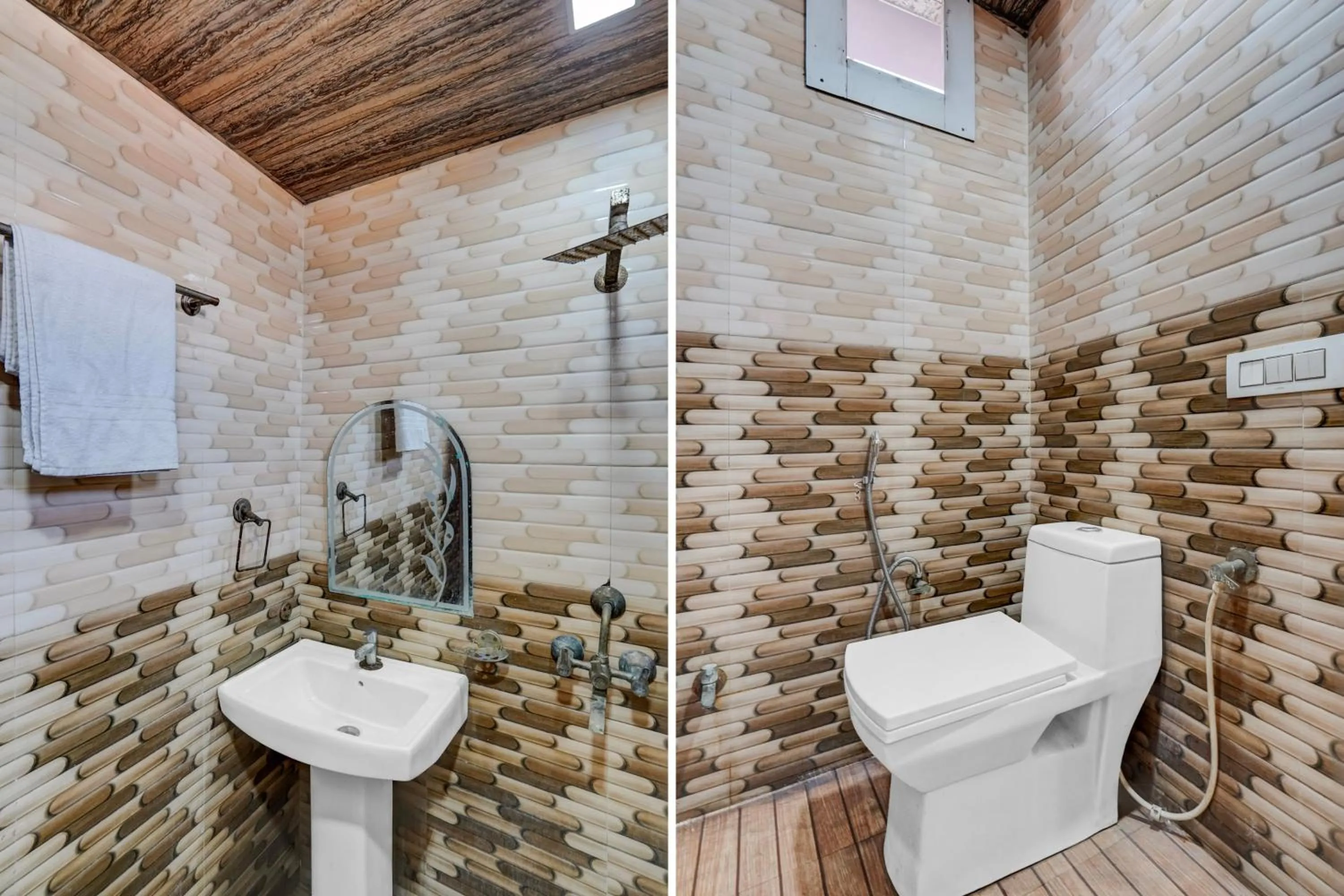 Bathroom in Super Collection O JK Temple Kanpur Formerly Yatika Inn