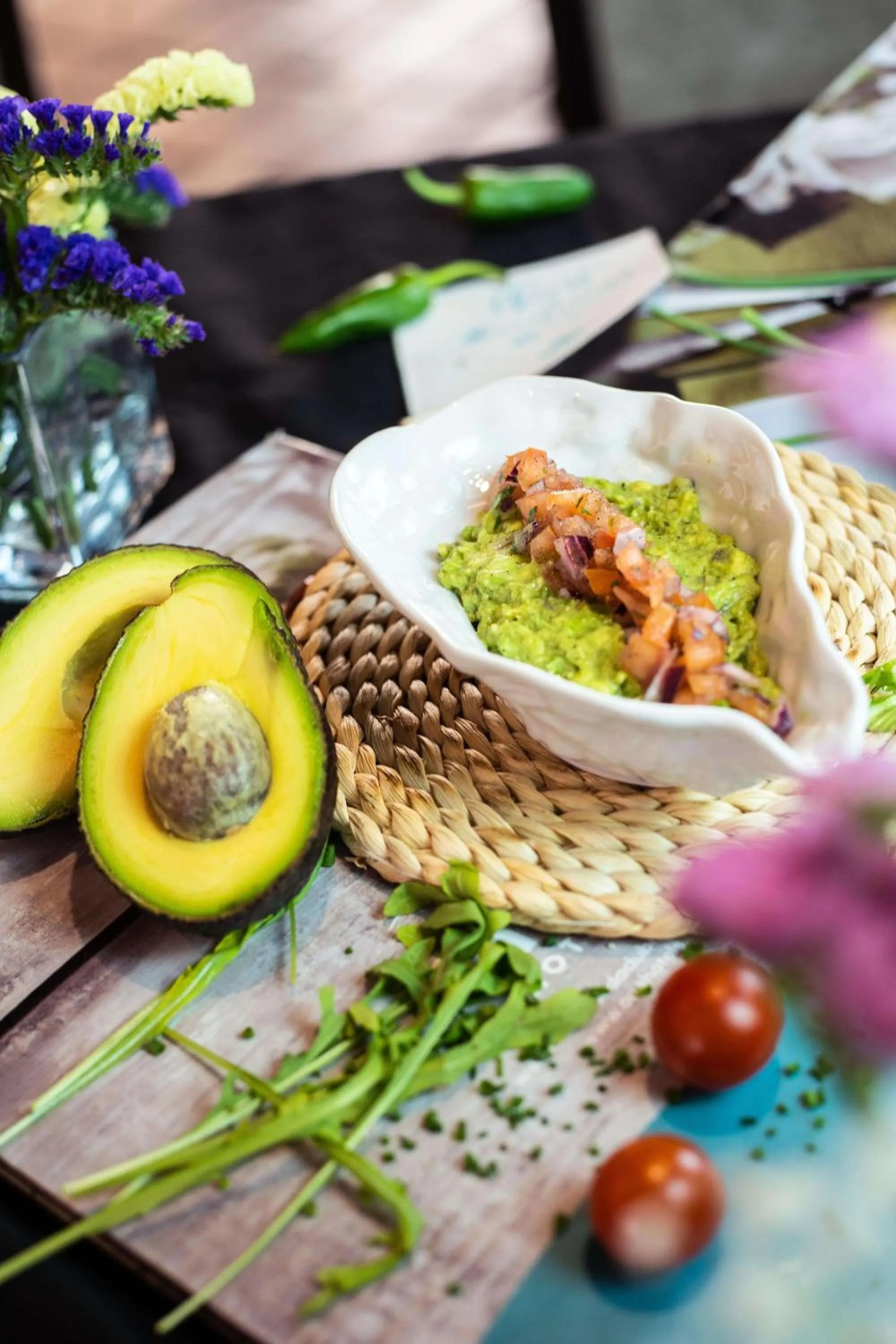 Food and drinks in Ona Alanda Club Marbella