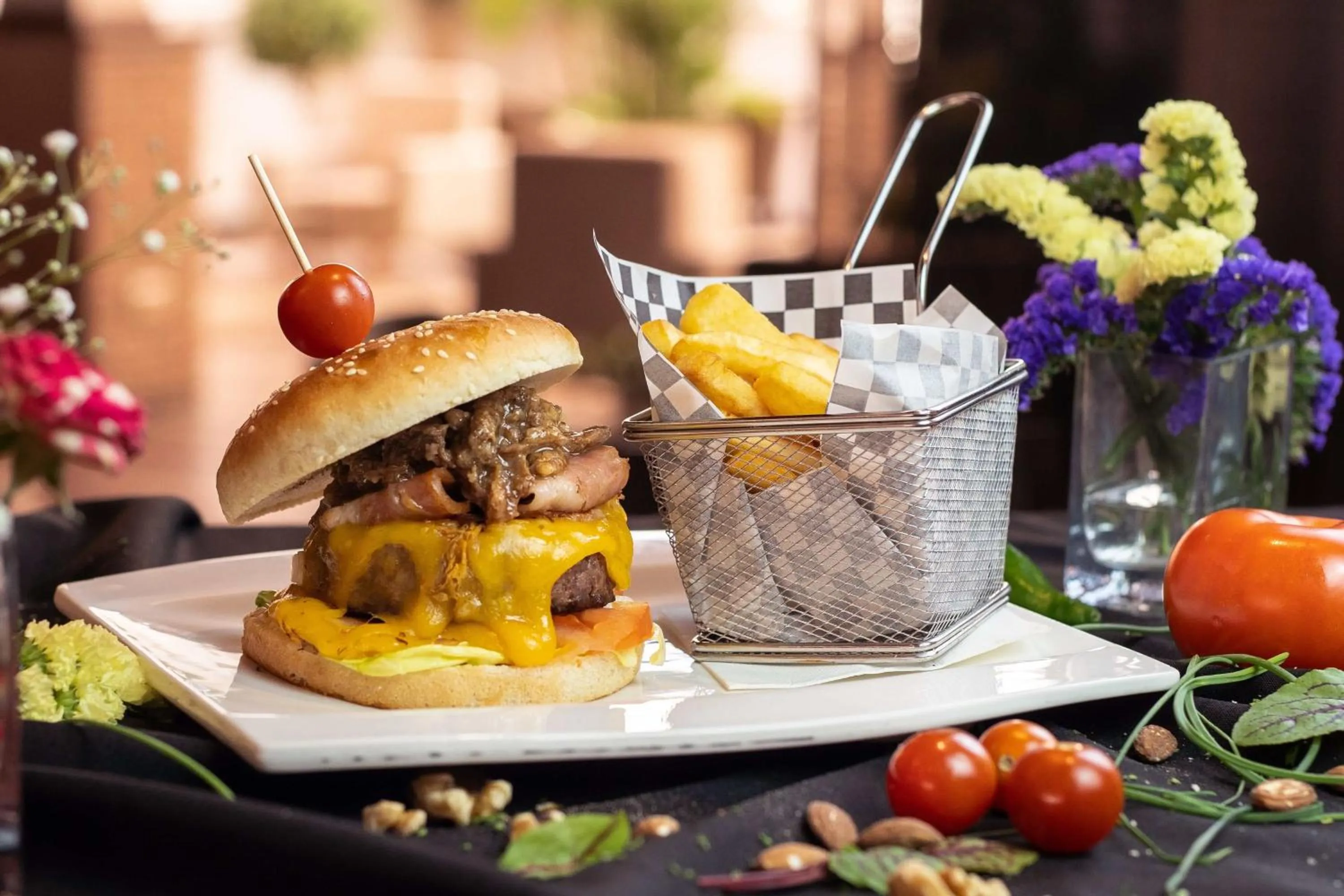 Food and drinks in Ona Alanda Club Marbella