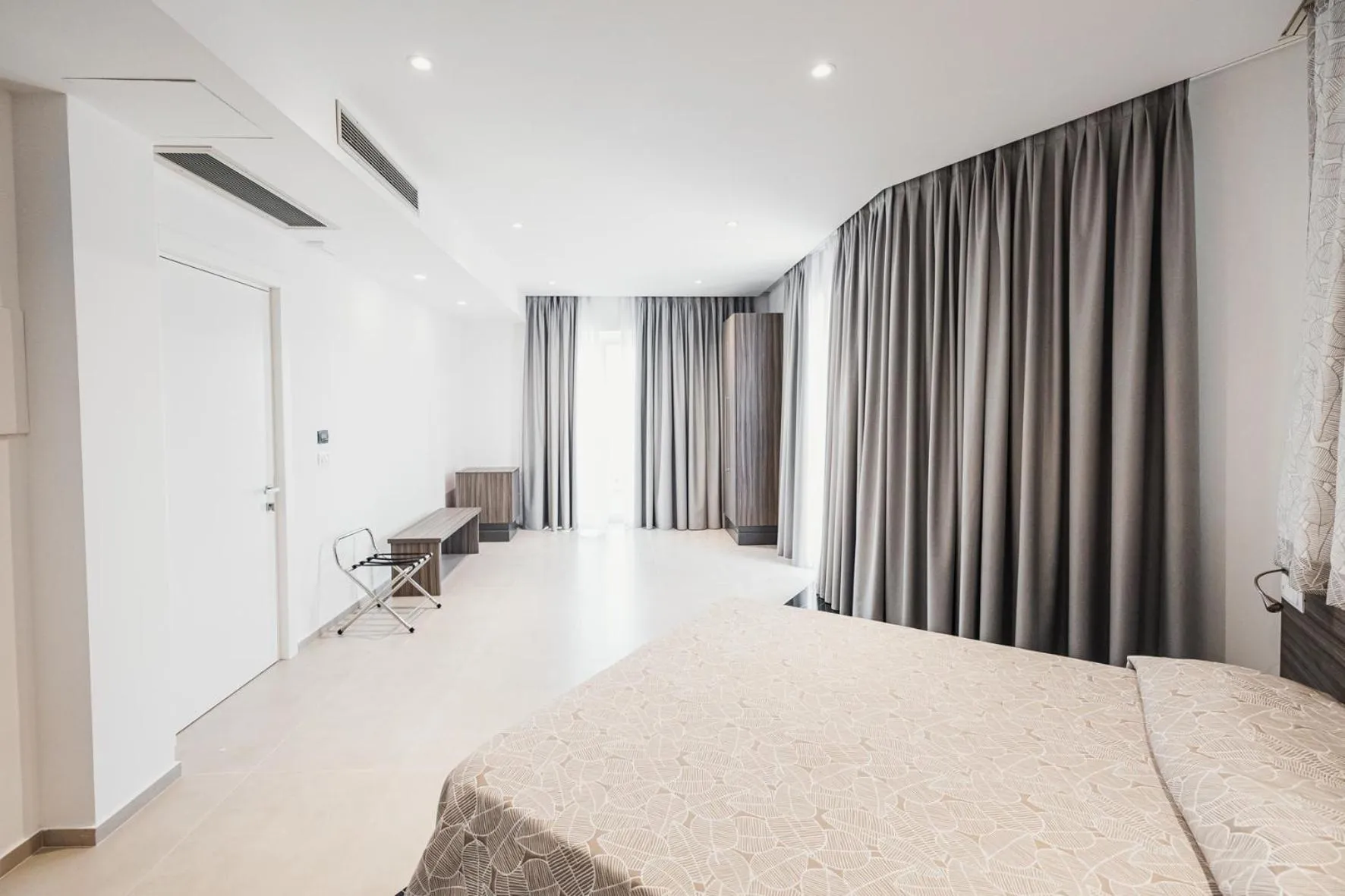 Bed in Hotel Nuova Grottella