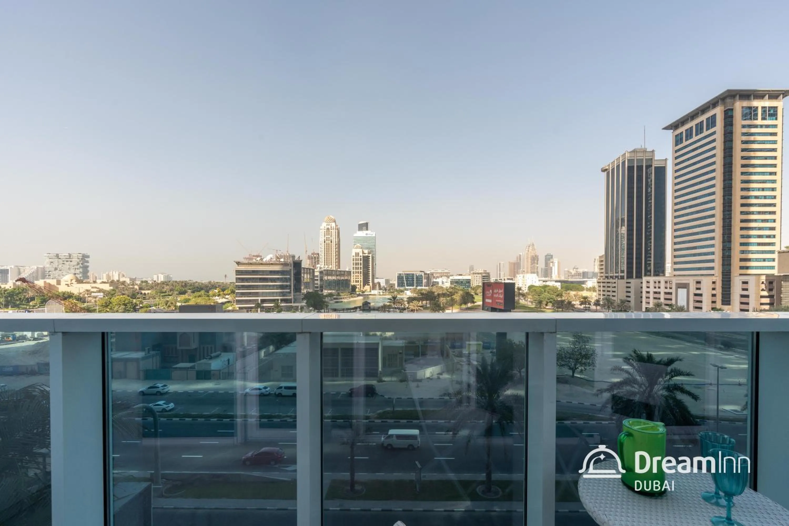 Balcony/Terrace in Dream Inn Apartments - Marina Arcade Tower