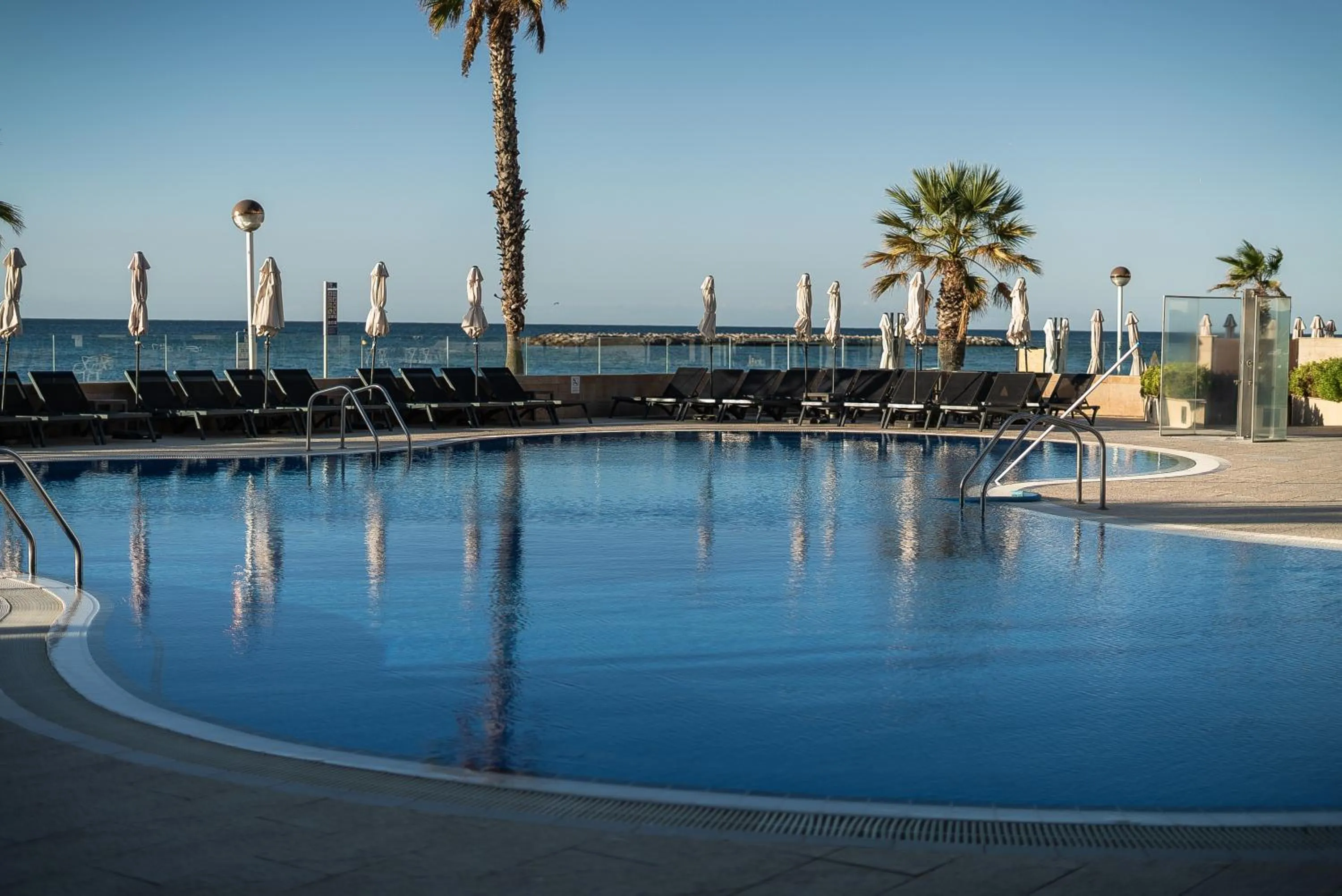 Swimming pool in Hotel Augustus