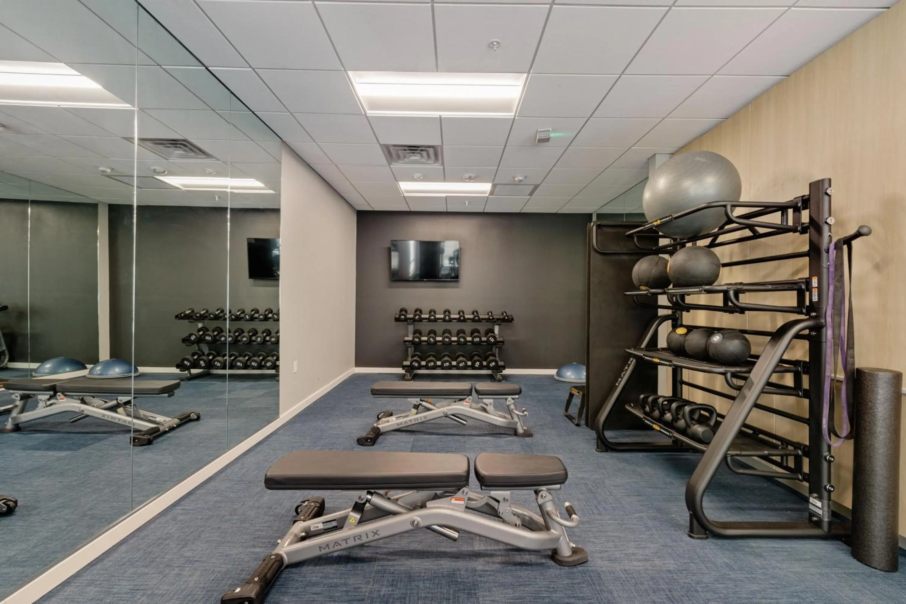 Fitness centre/facilities in TownePlace Suites by Marriott Pueblo Downtown