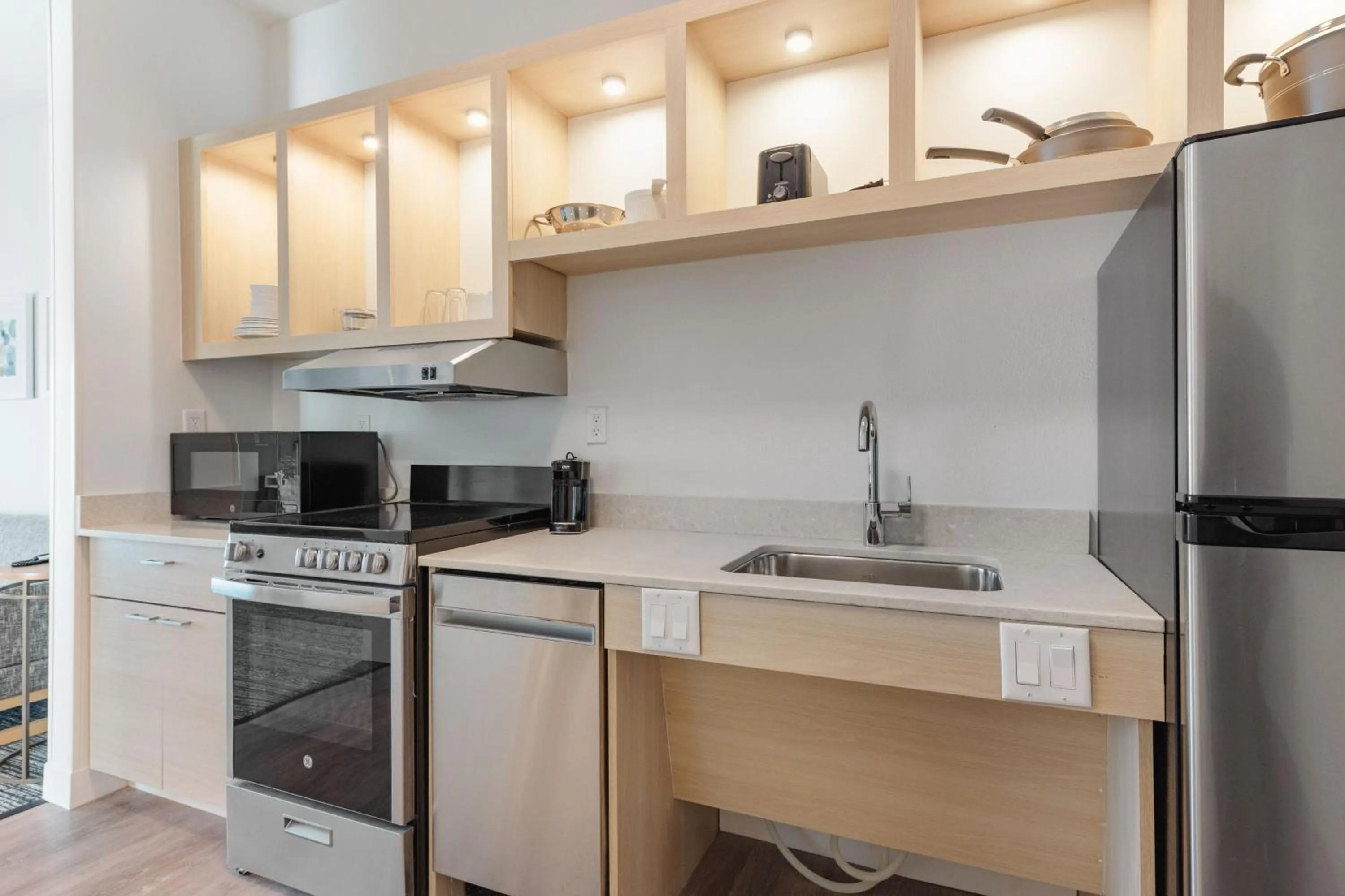 Bedroom in TownePlace Suites by Marriott Pueblo Downtown