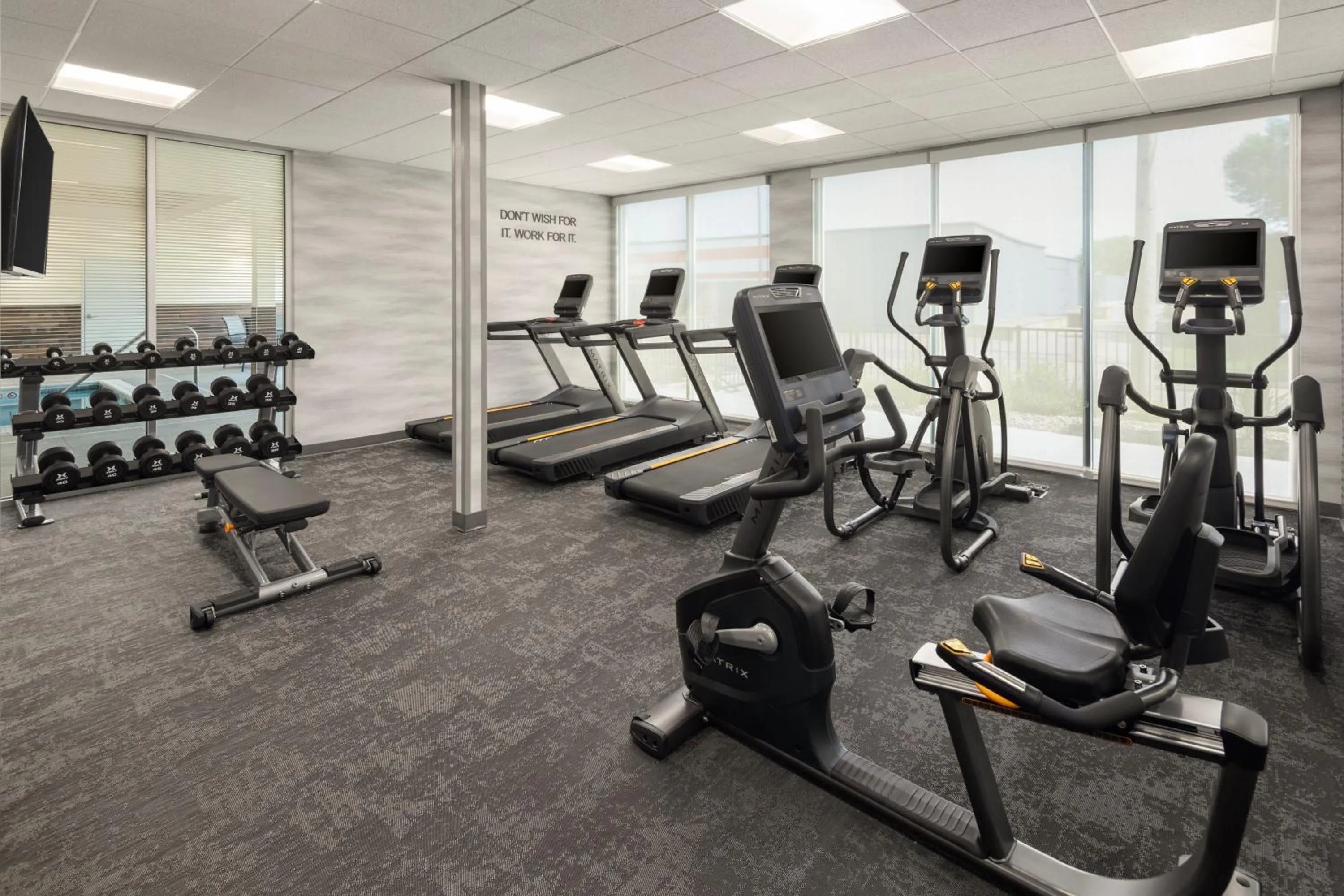 Fitness centre/facilities in Fairfield by Marriott Inn & Suites Yankton