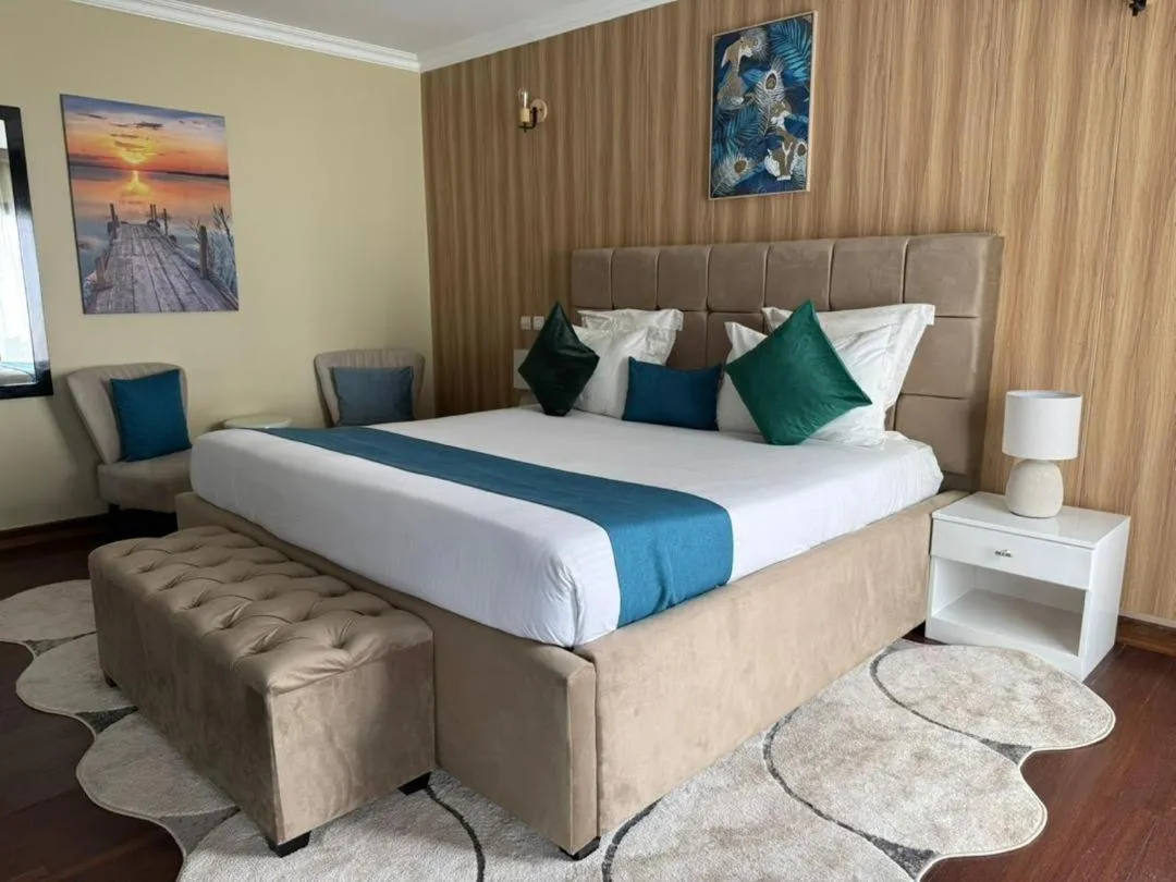 Queen Room with Sea View in Résidence Hôtelière Océane