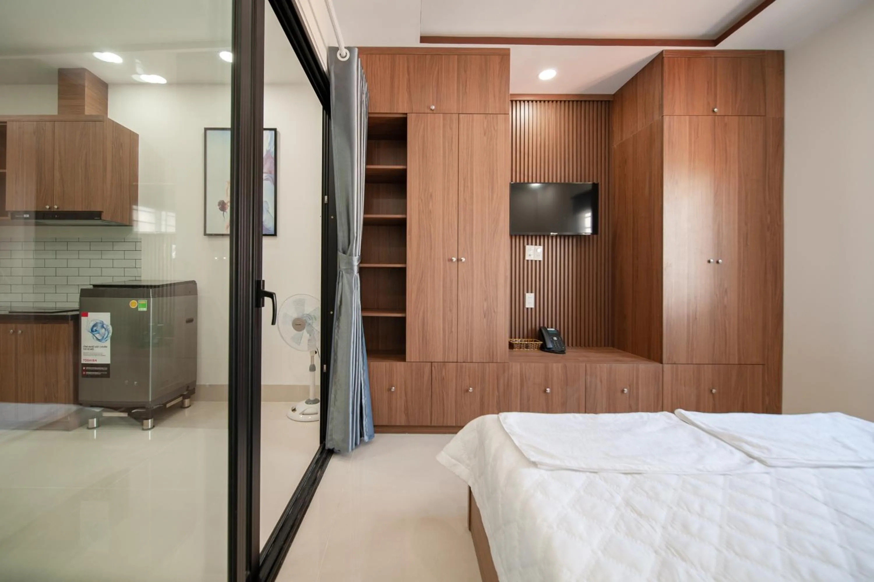 Bed in Uy Dương Hotel & Apartment - Nha Trang