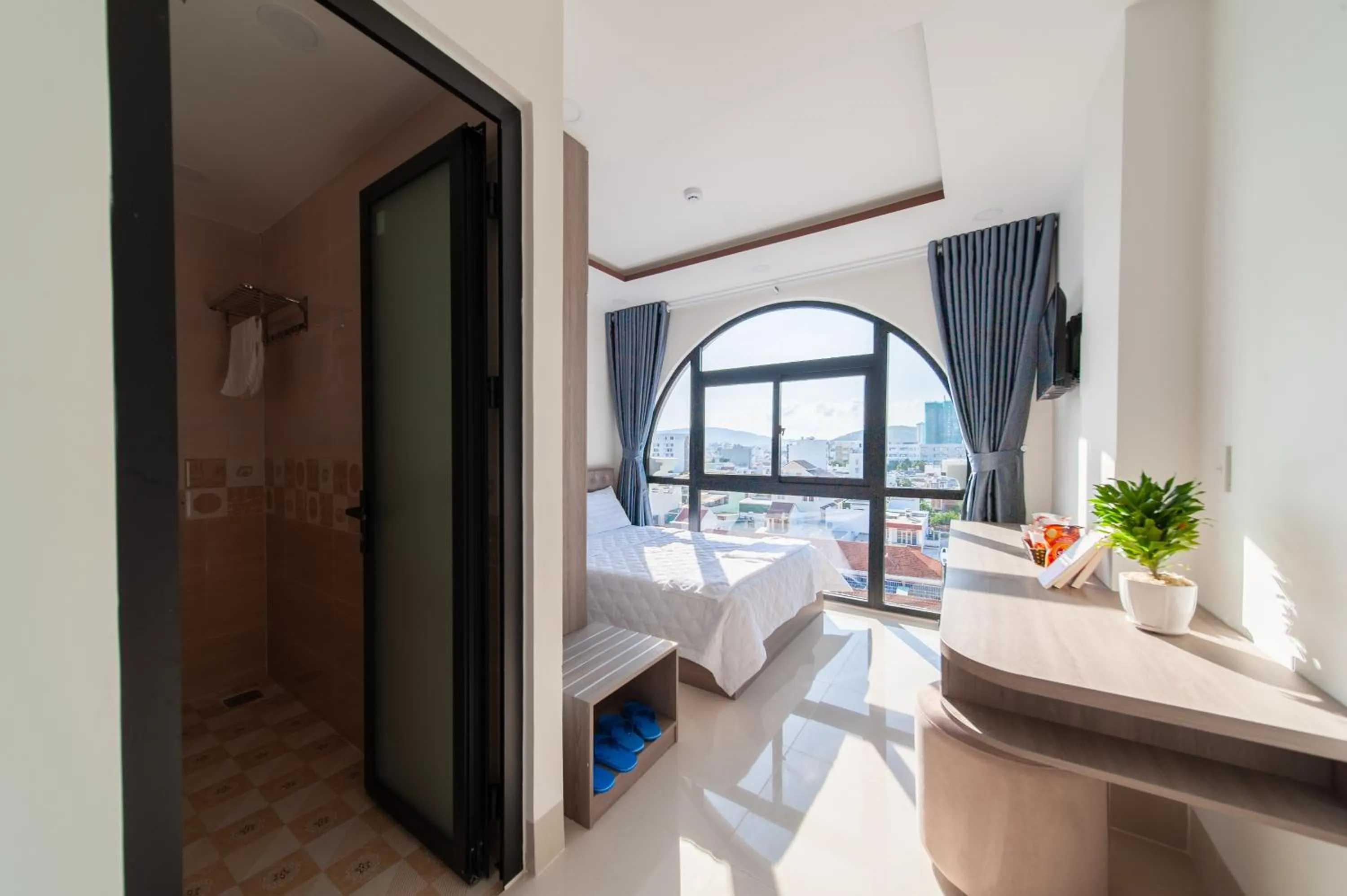 Bed in Uy Dương Hotel & Apartment - Nha Trang