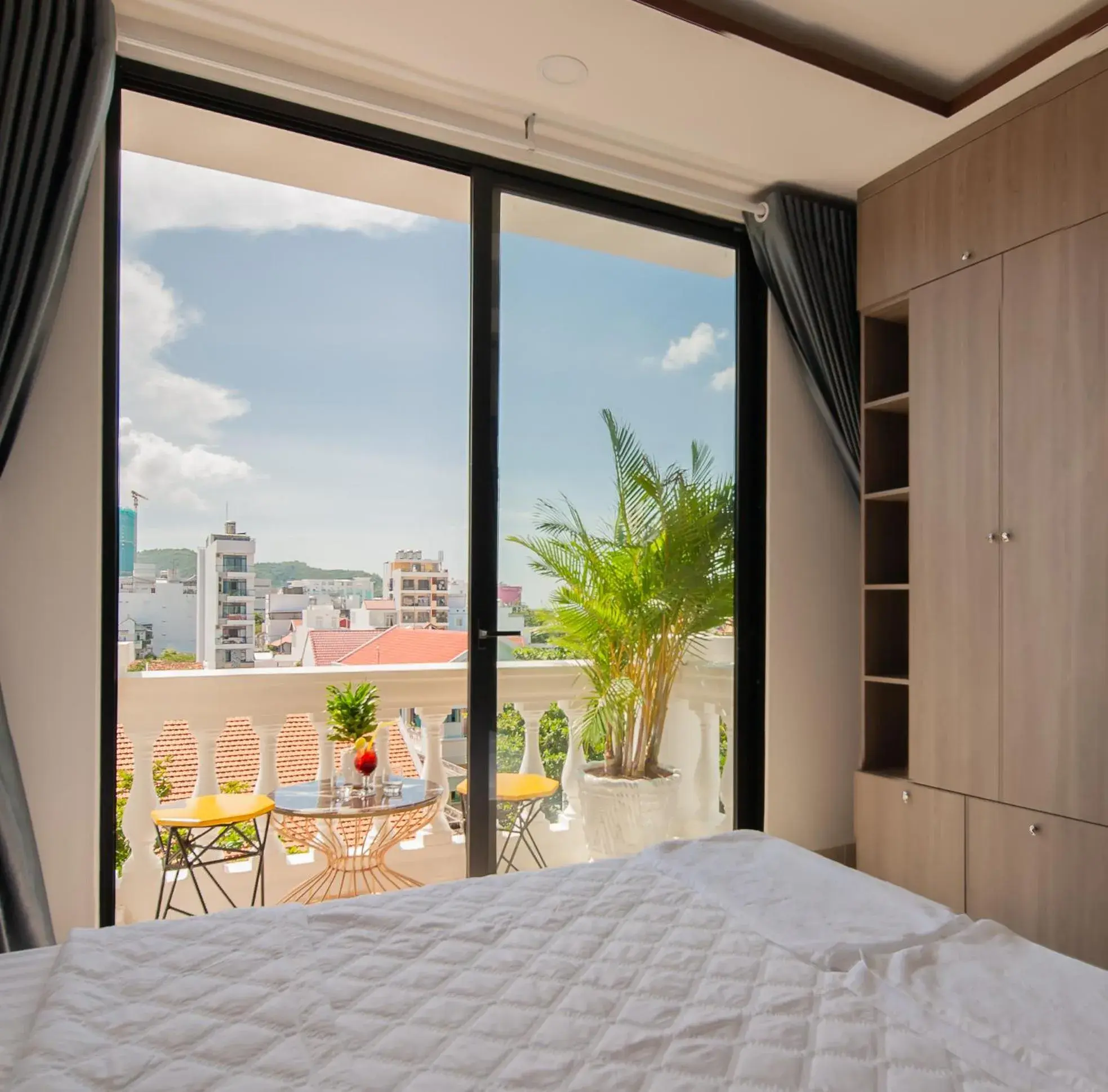 Bed in Uy Dương Hotel & Apartment - Nha Trang Bed in Uy Dương Hotel & Apartment - Nha Trang