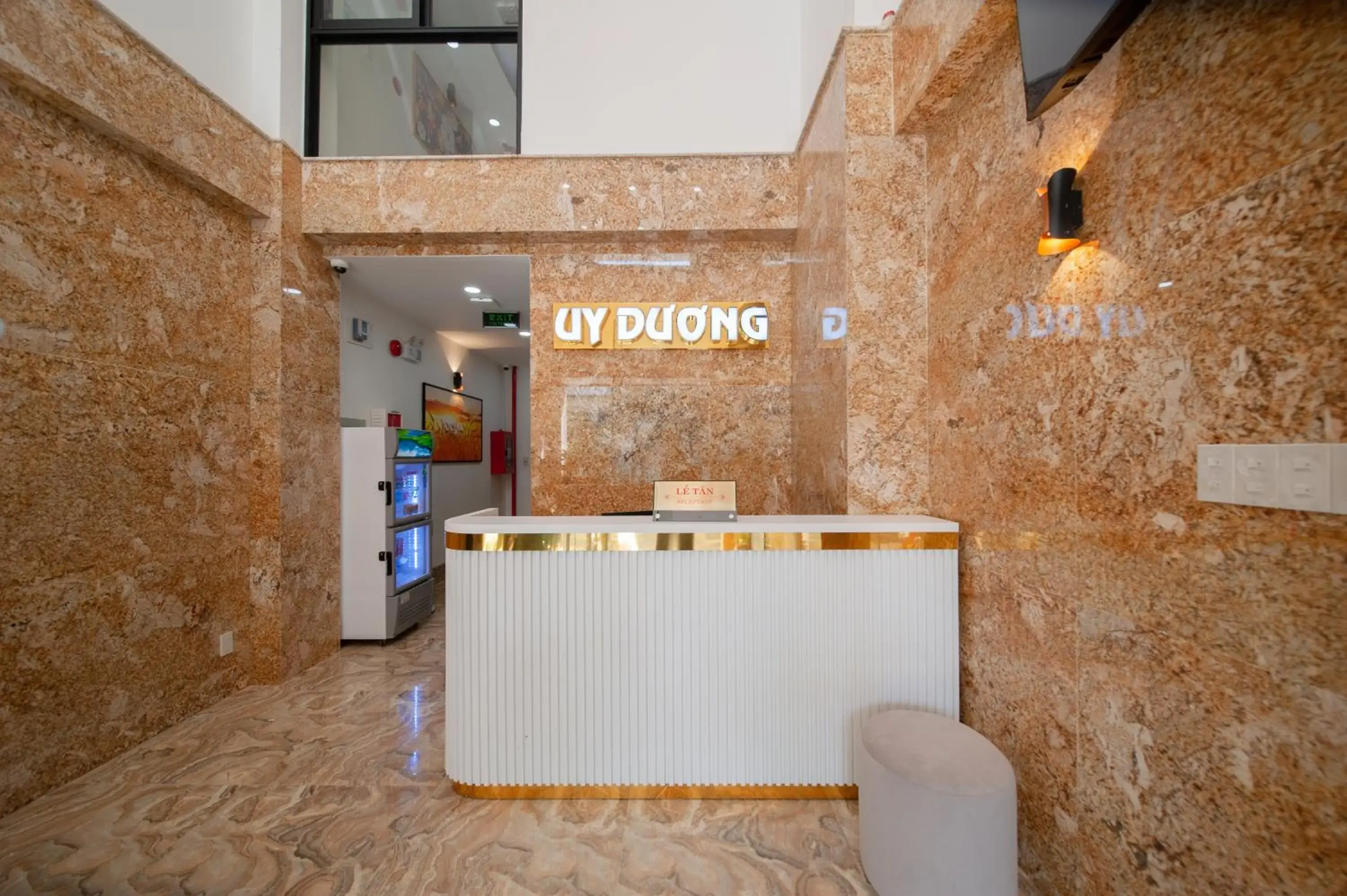 Lobby or reception in Uy Dương Hotel & Apartment - Nha Trang Lobby or reception in Uy Dương Hotel & Apartment - Nha Trang