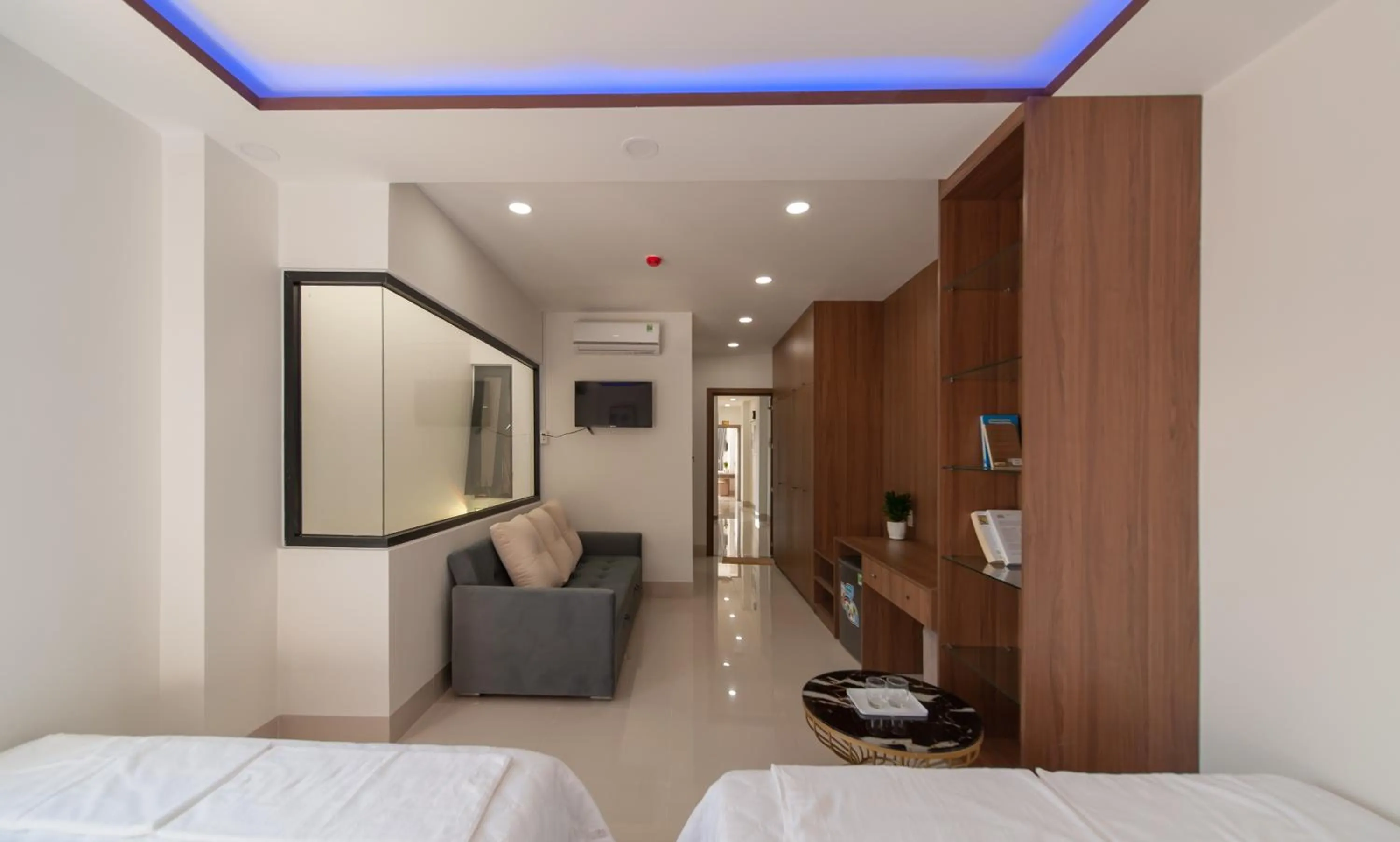 Bed in Uy Dương Hotel & Apartment - Nha Trang