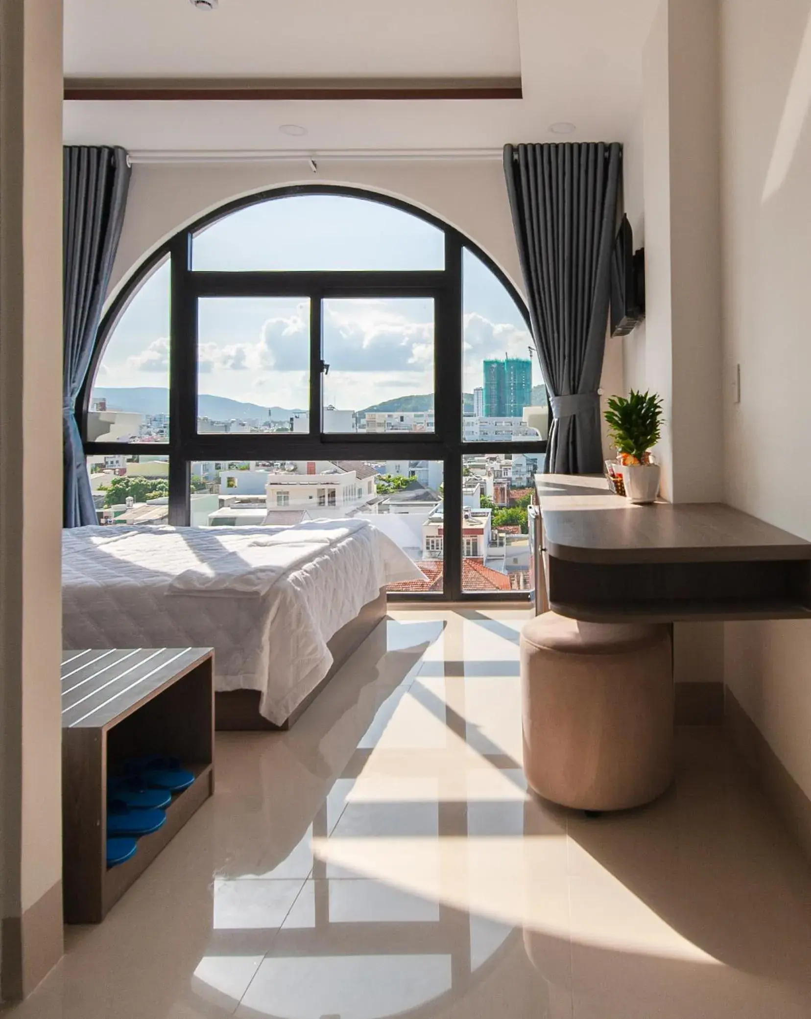 Bed in Uy Dương Hotel & Apartment - Nha Trang Bed in Uy Dương Hotel & Apartment - Nha Trang