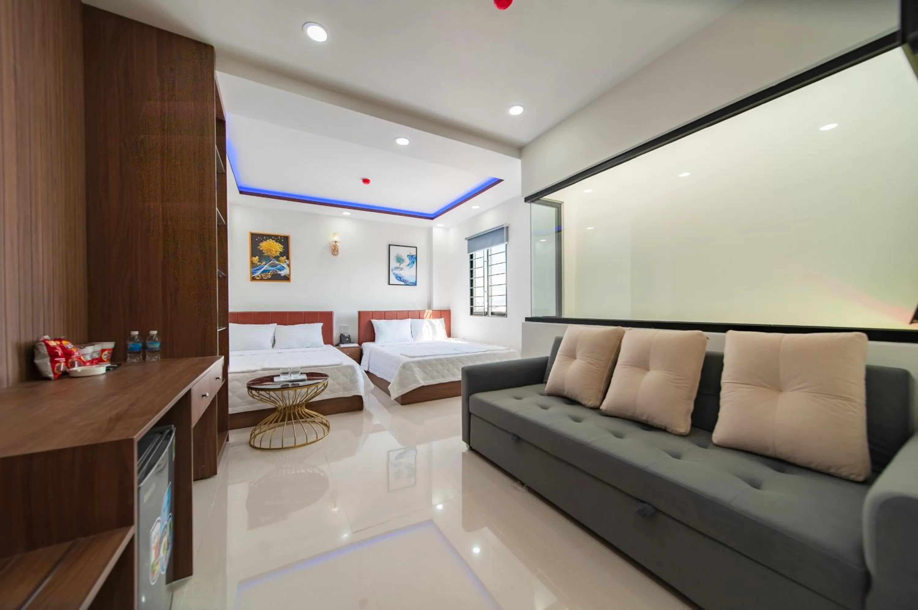 Bed in Uy Dương Hotel & Apartment - Nha Trang