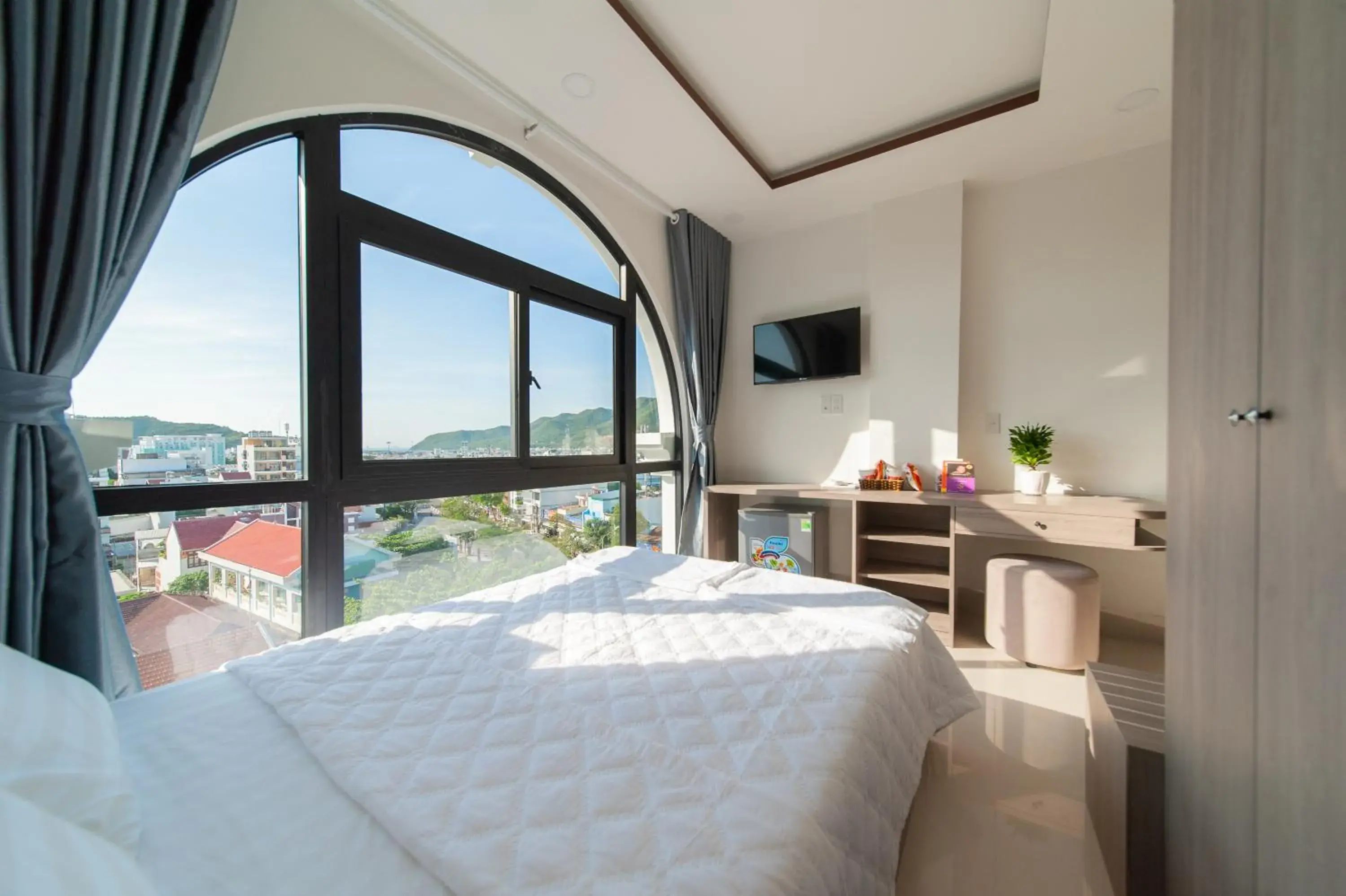 Bed in Uy Dương Hotel & Apartment - Nha Trang Bed in Uy Dương Hotel & Apartment - Nha Trang