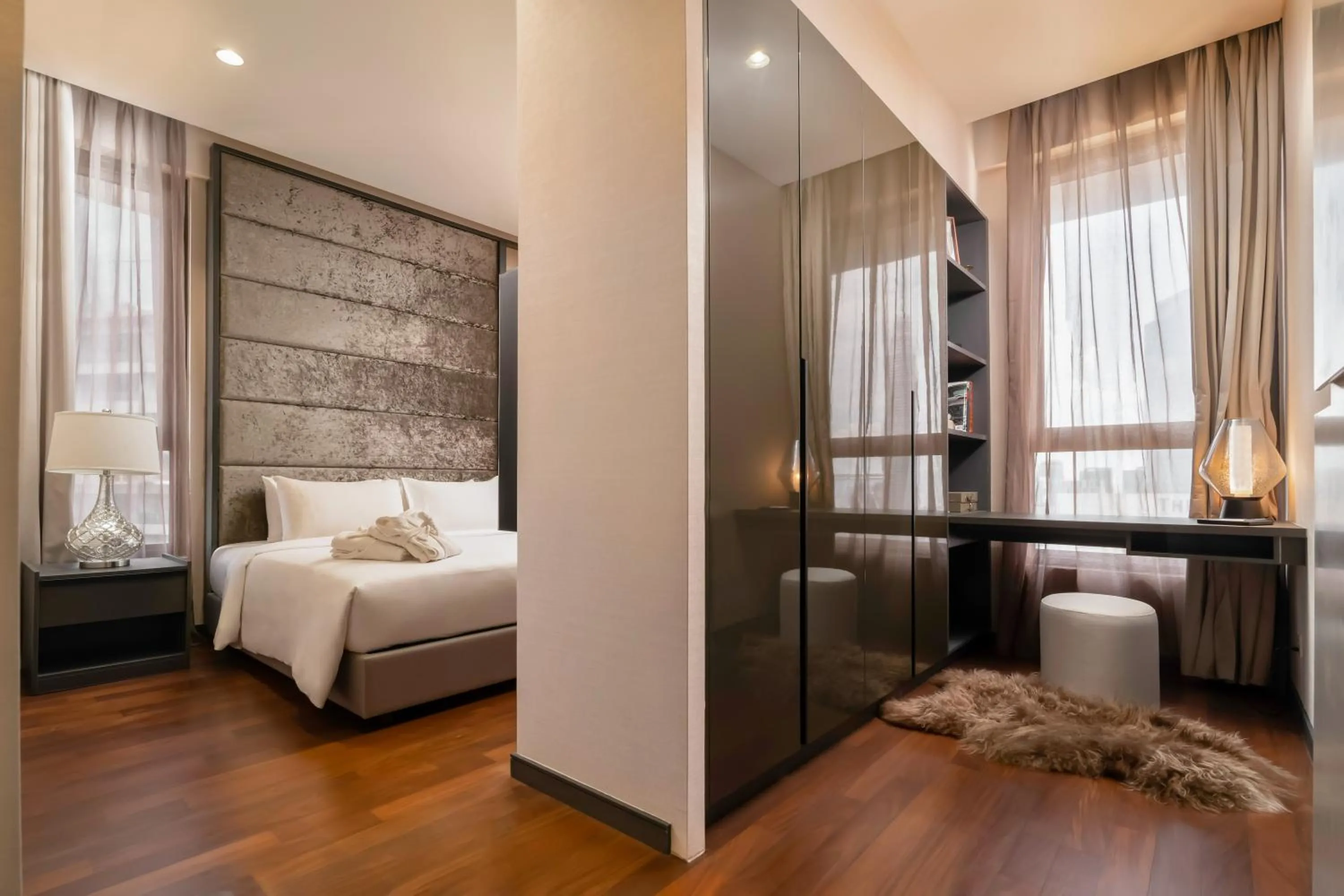 Bedroom, Bed in 8 Kia Peng Residences by Times 8