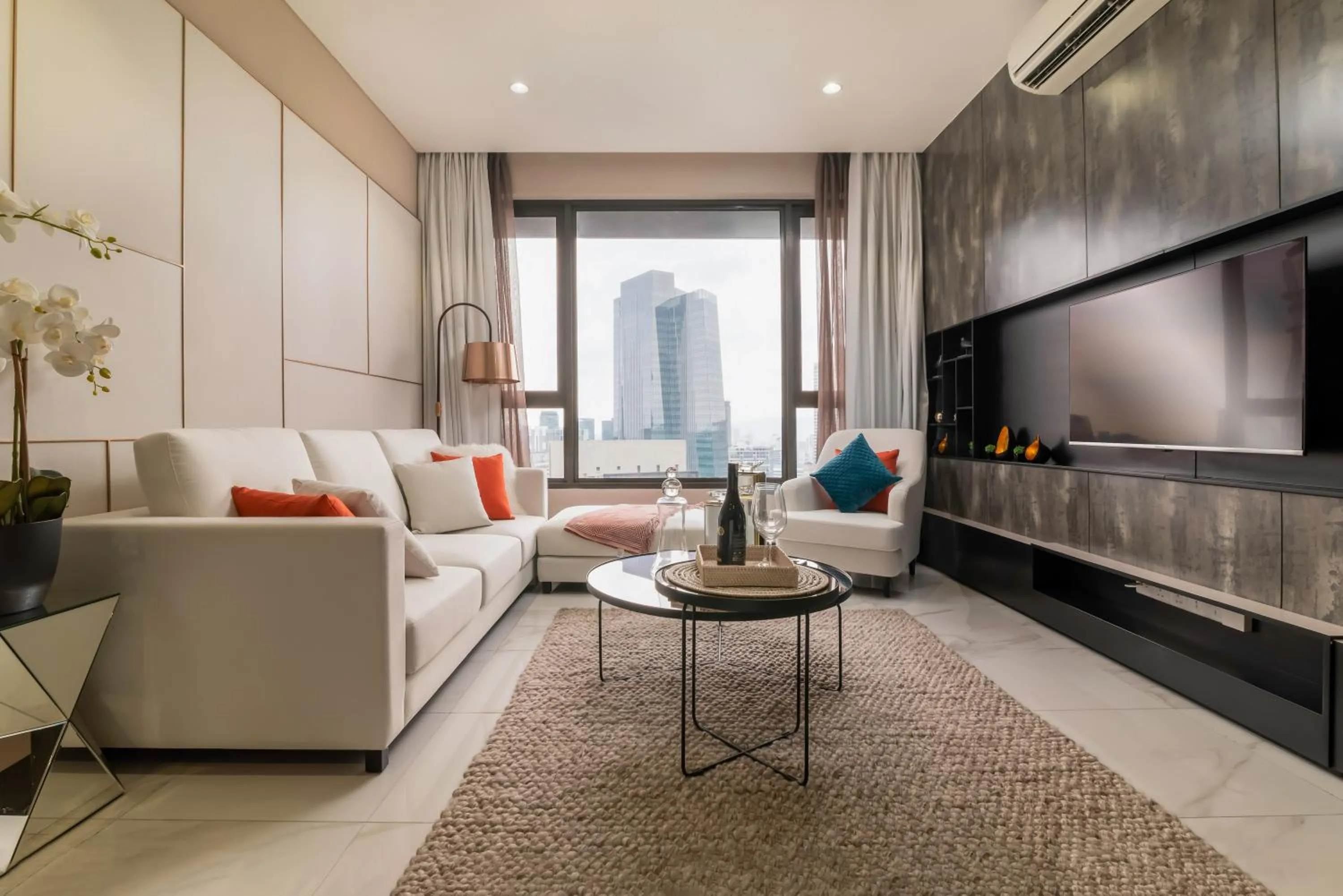 Living room in 8 Kia Peng Residences by Times 8