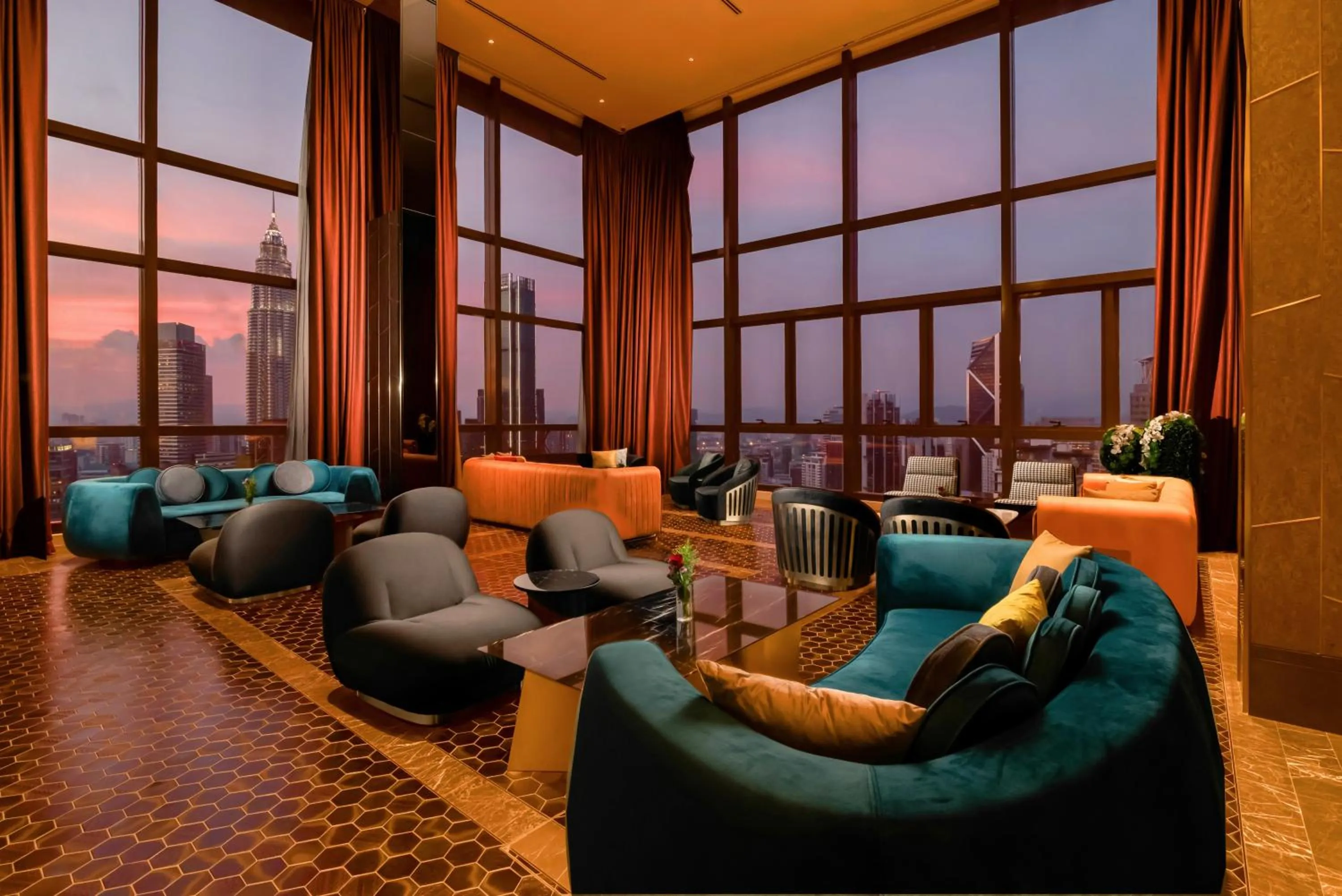 Seating area in 8 Kia Peng Residences by Times 8