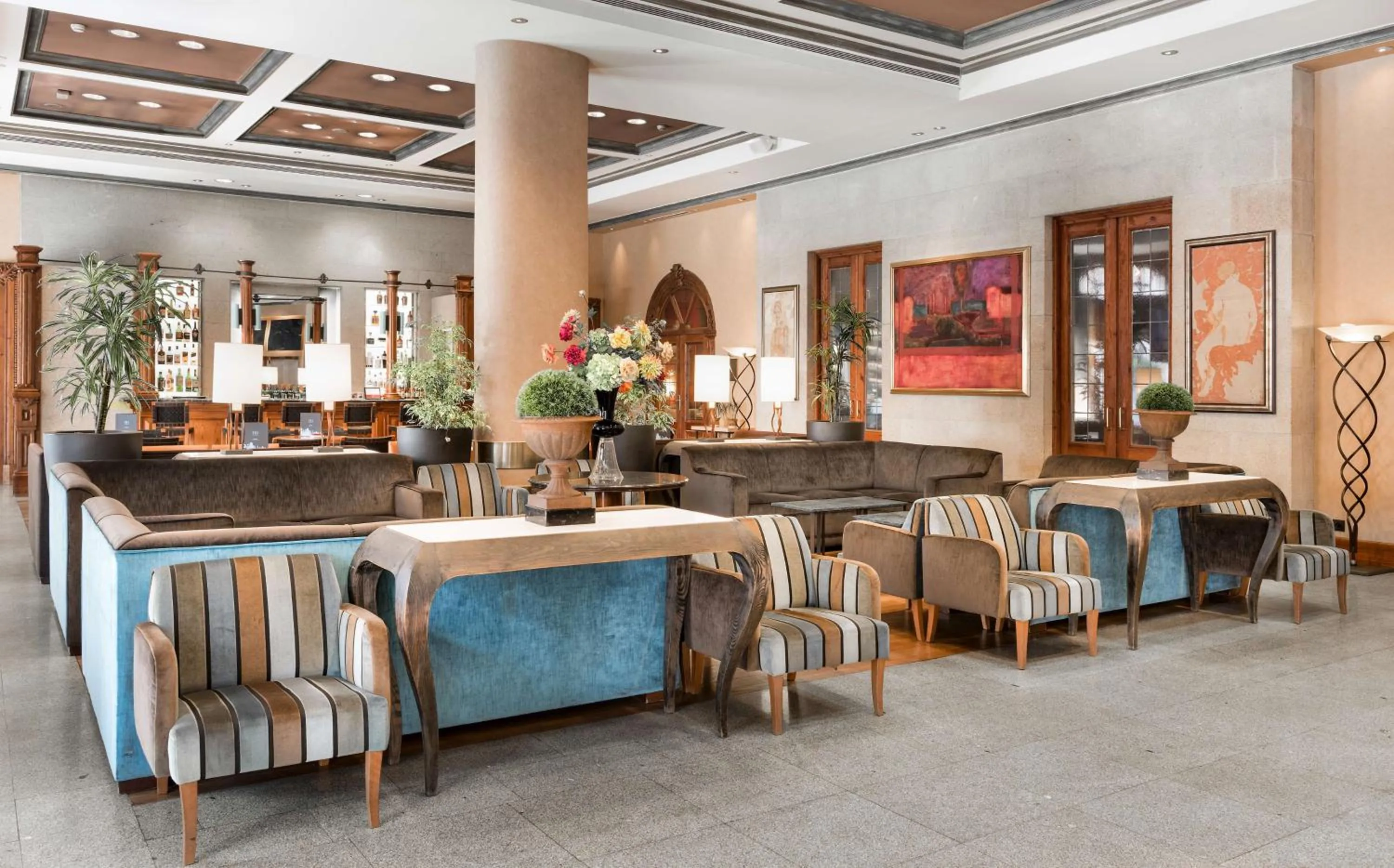 Lobby or reception in NH Collection Vigo