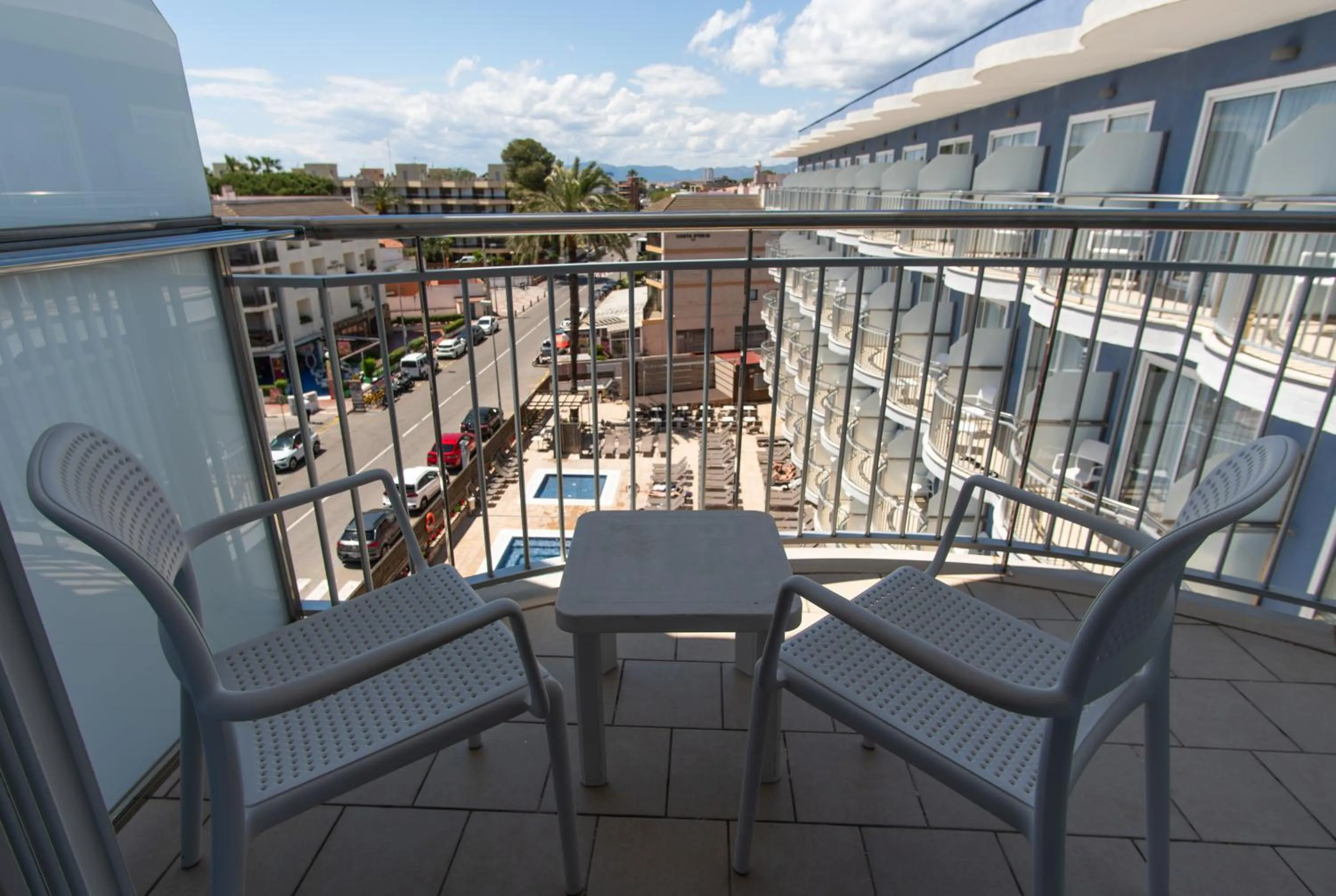 Balcony/Terrace in Hotel Cesar Augustus