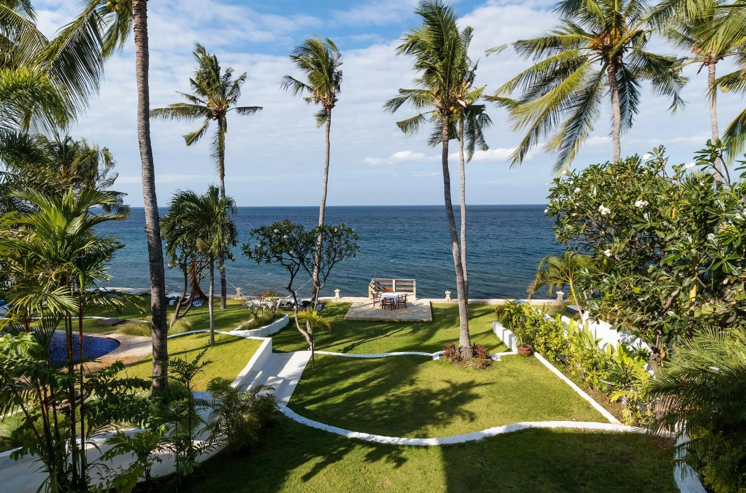 Natural landscape in Kanna Seafront Estate Tulamben
