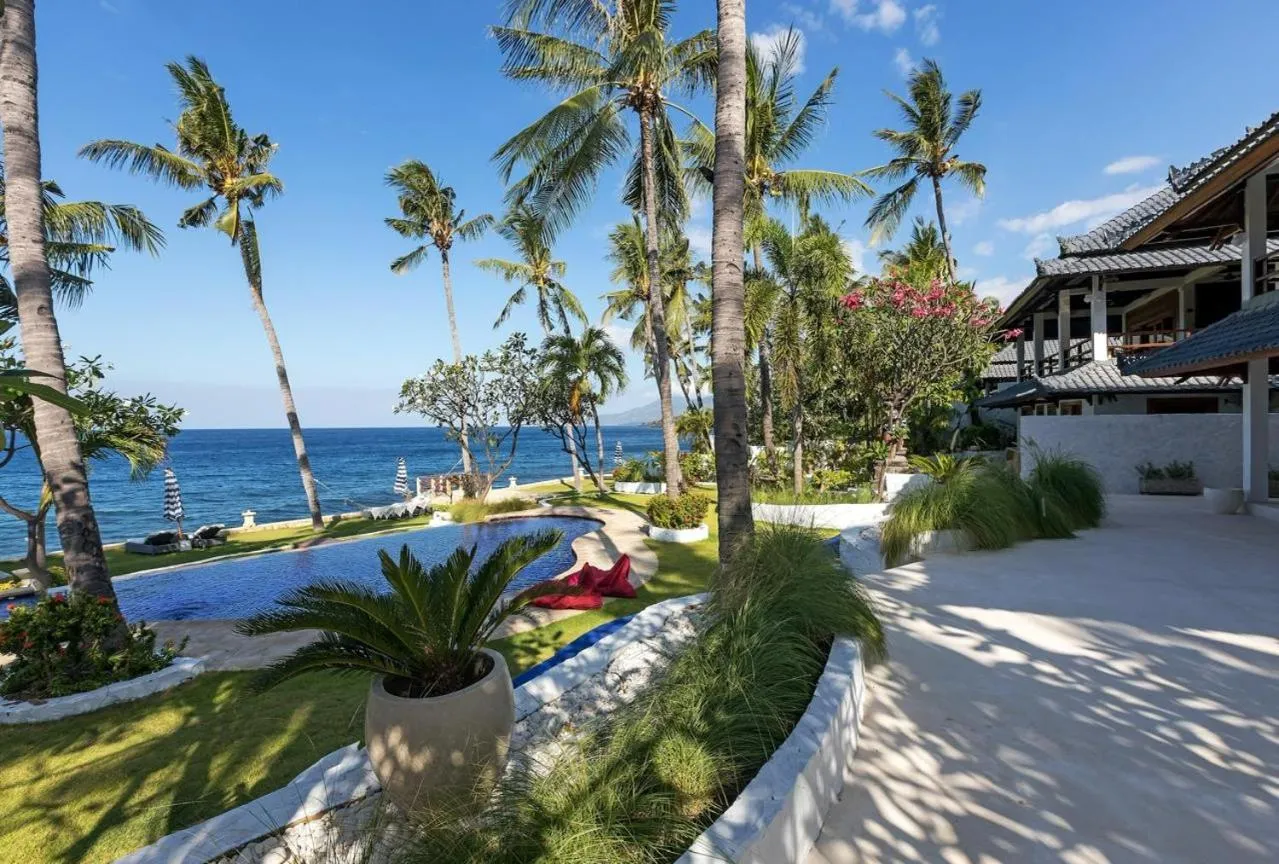 View (from property/room) in Kanna Seafront Estate Tulamben