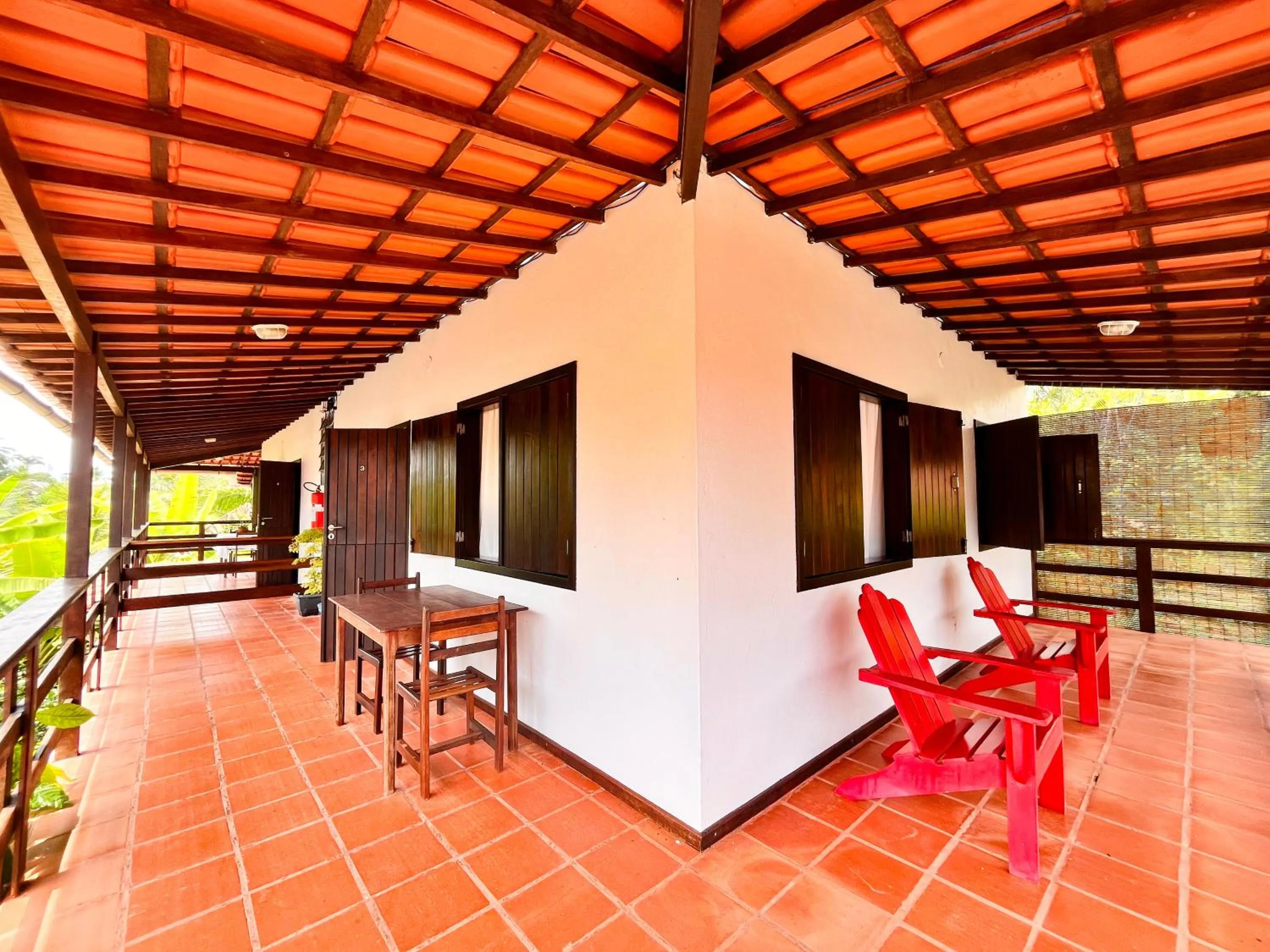 Balcony/Terrace in Pousada Casa da Edinha
