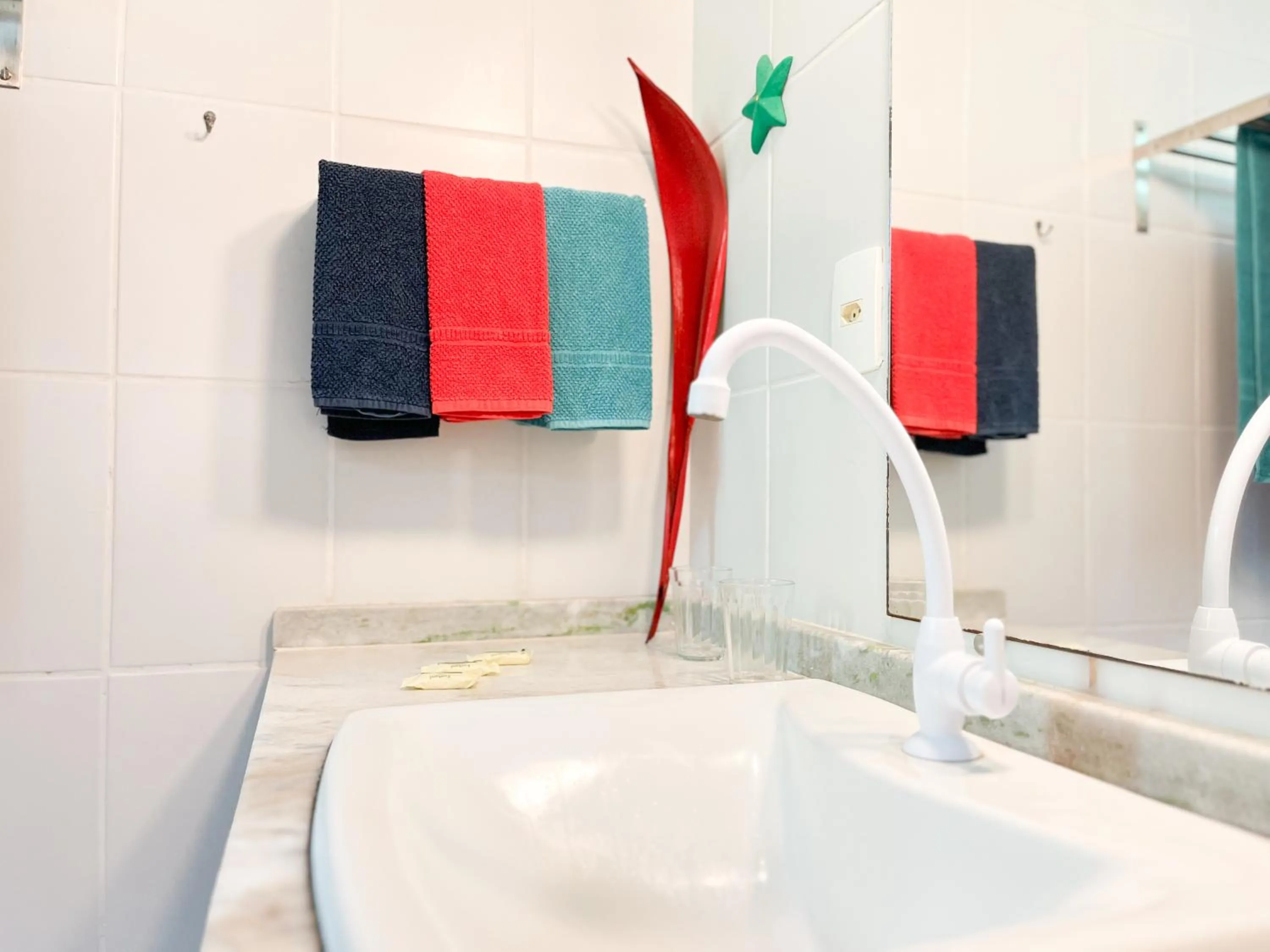 Bathroom in Pousada Casa da Edinha