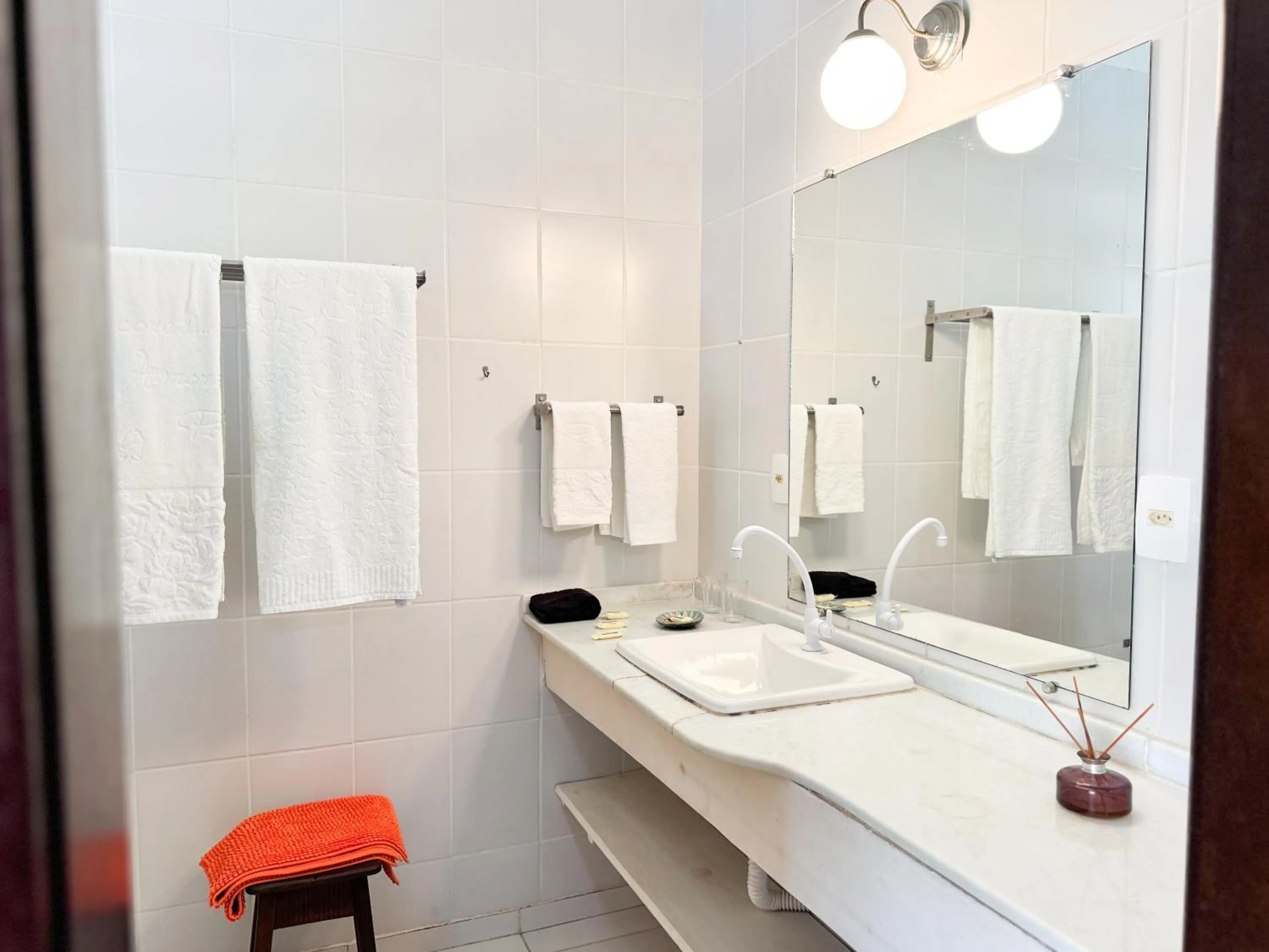 Bathroom in Pousada Casa da Edinha