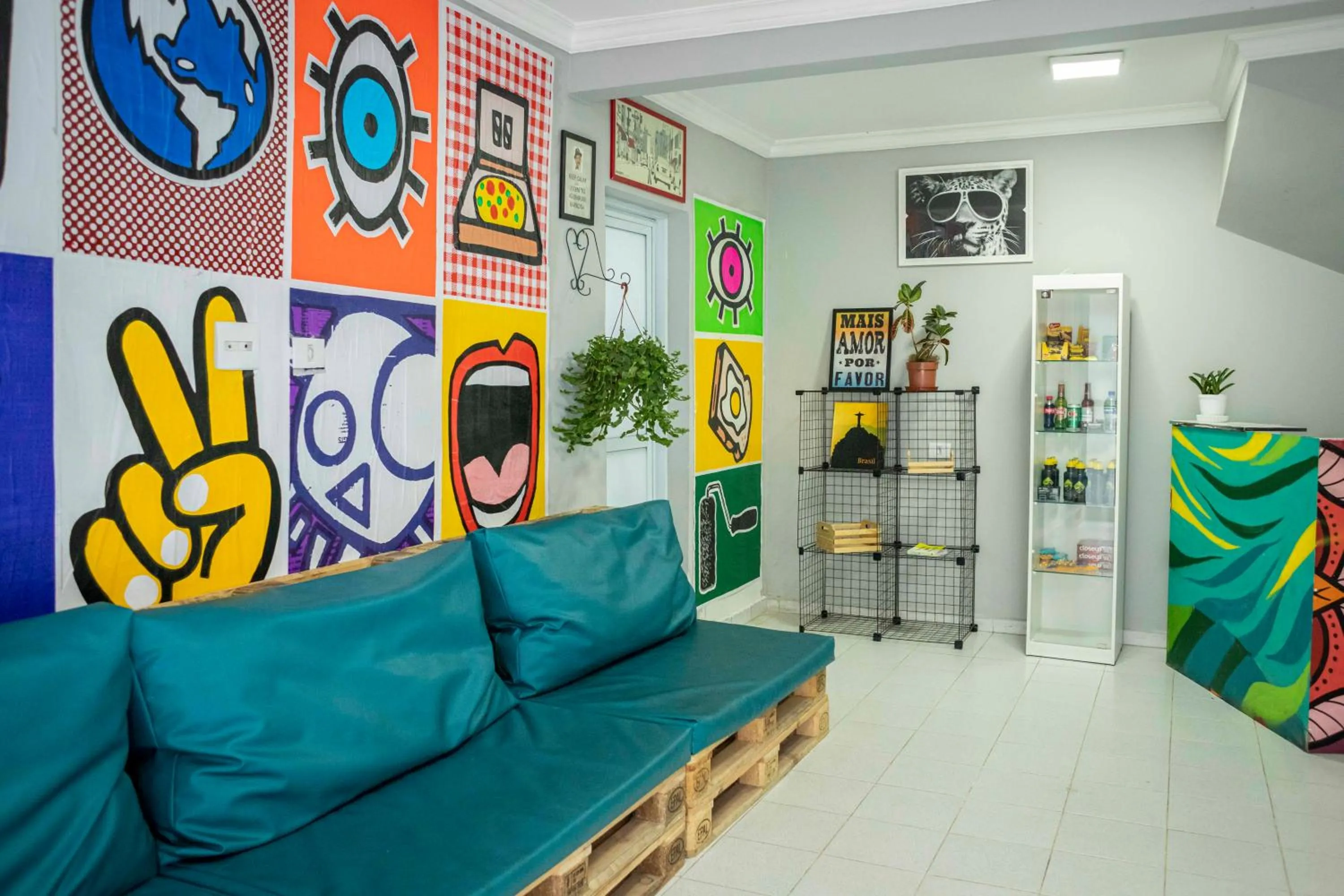 Lobby or reception in Casa Ecotrips Barra Funda - Hostel