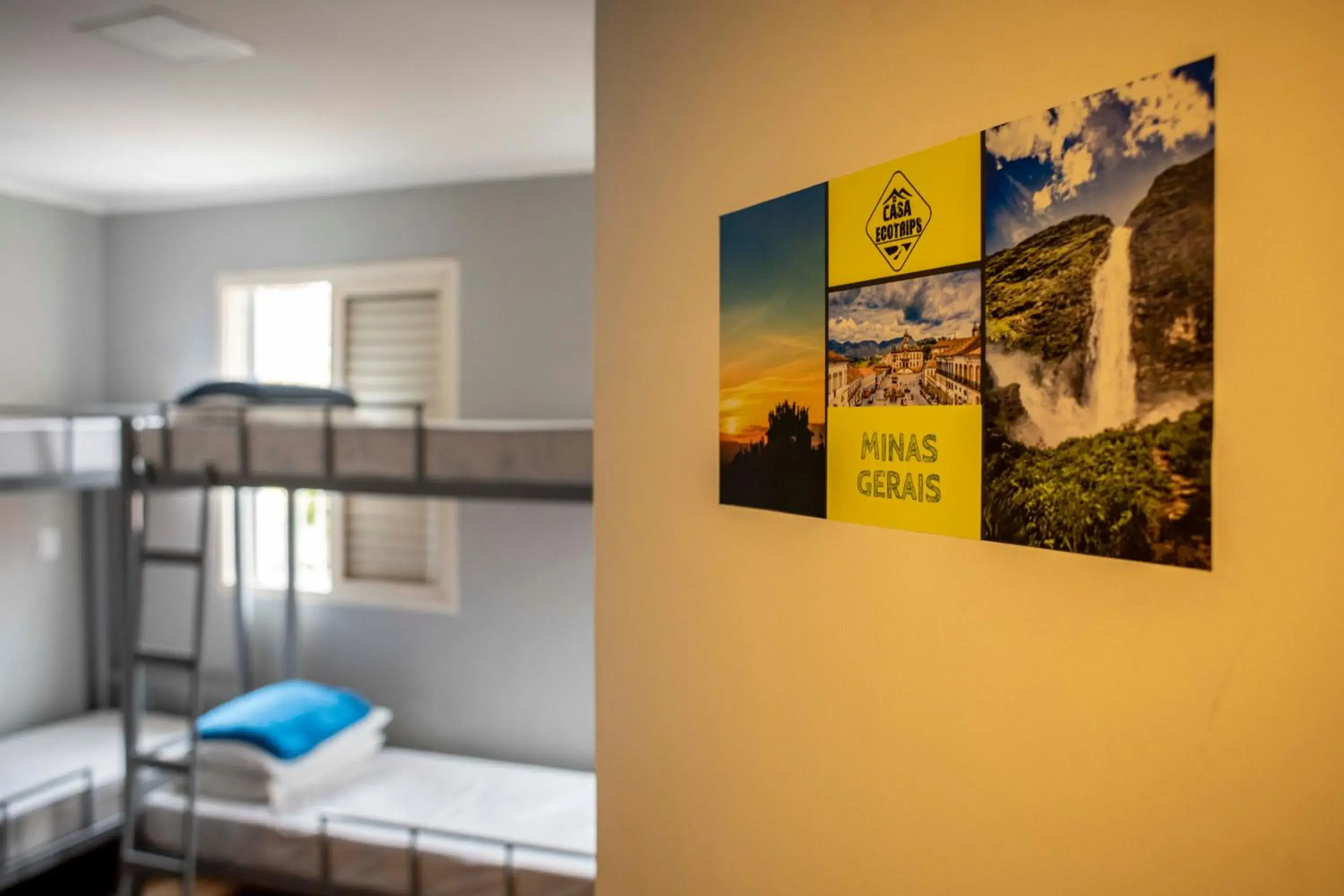 Bed in 6-Bed Female Dormitory Room in Casa Ecotrips Barra Funda - Hostel Bed in 6-Bed Female Dormitory Room in Casa Ecotrips Barra Funda - Hostel