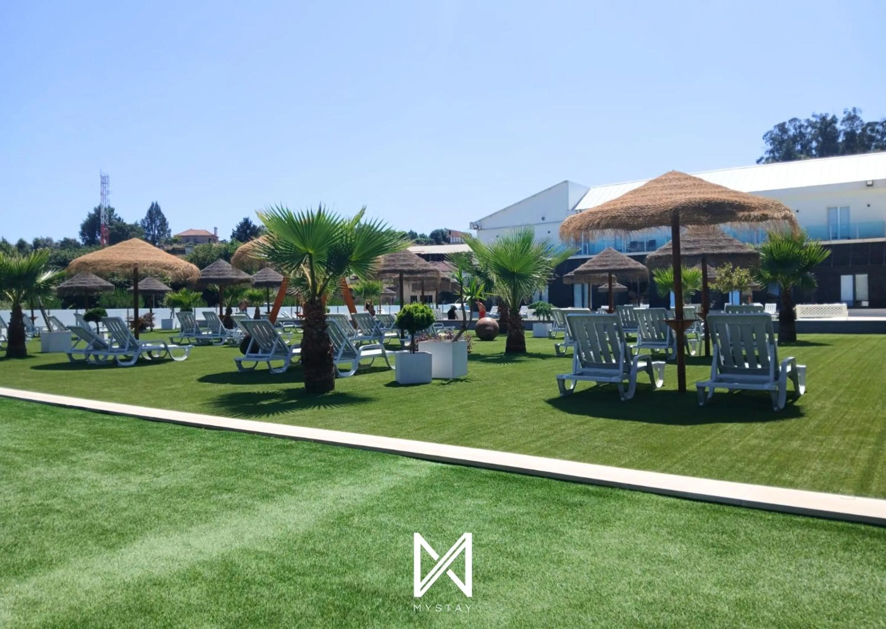 Garden in Hotel Lena Village