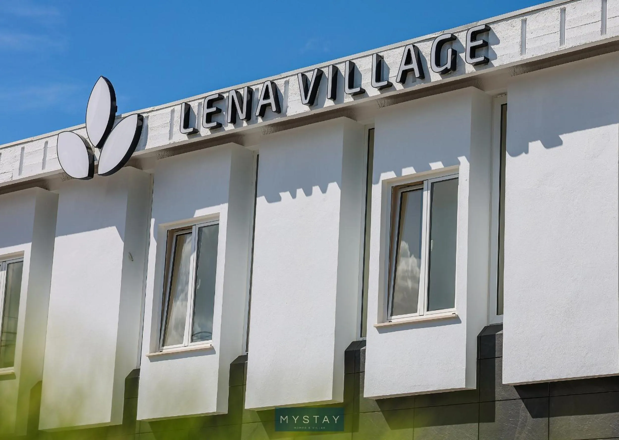 Facade/entrance in Hotel Lena Village