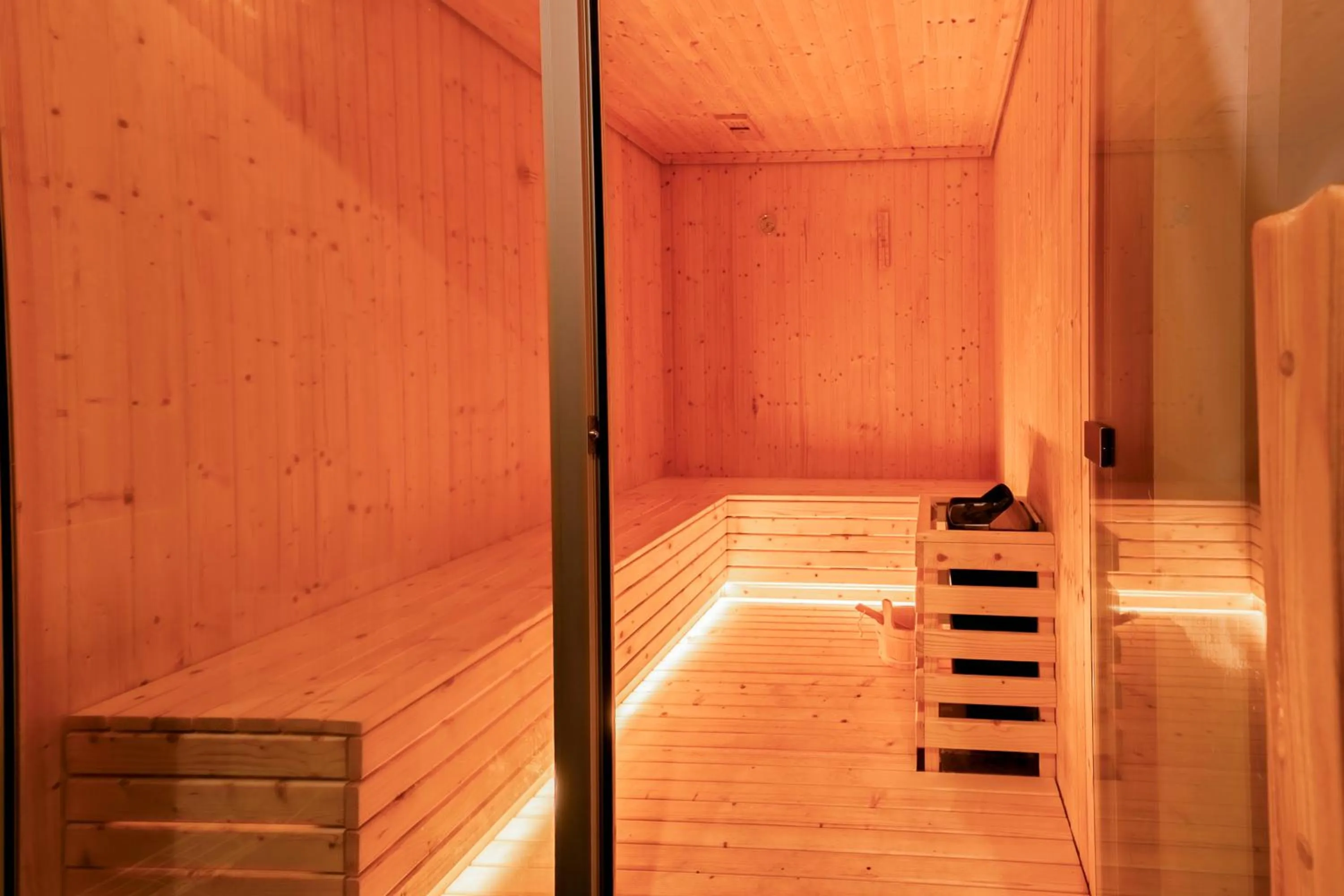 Sauna in Lena Village Hotel and Spa