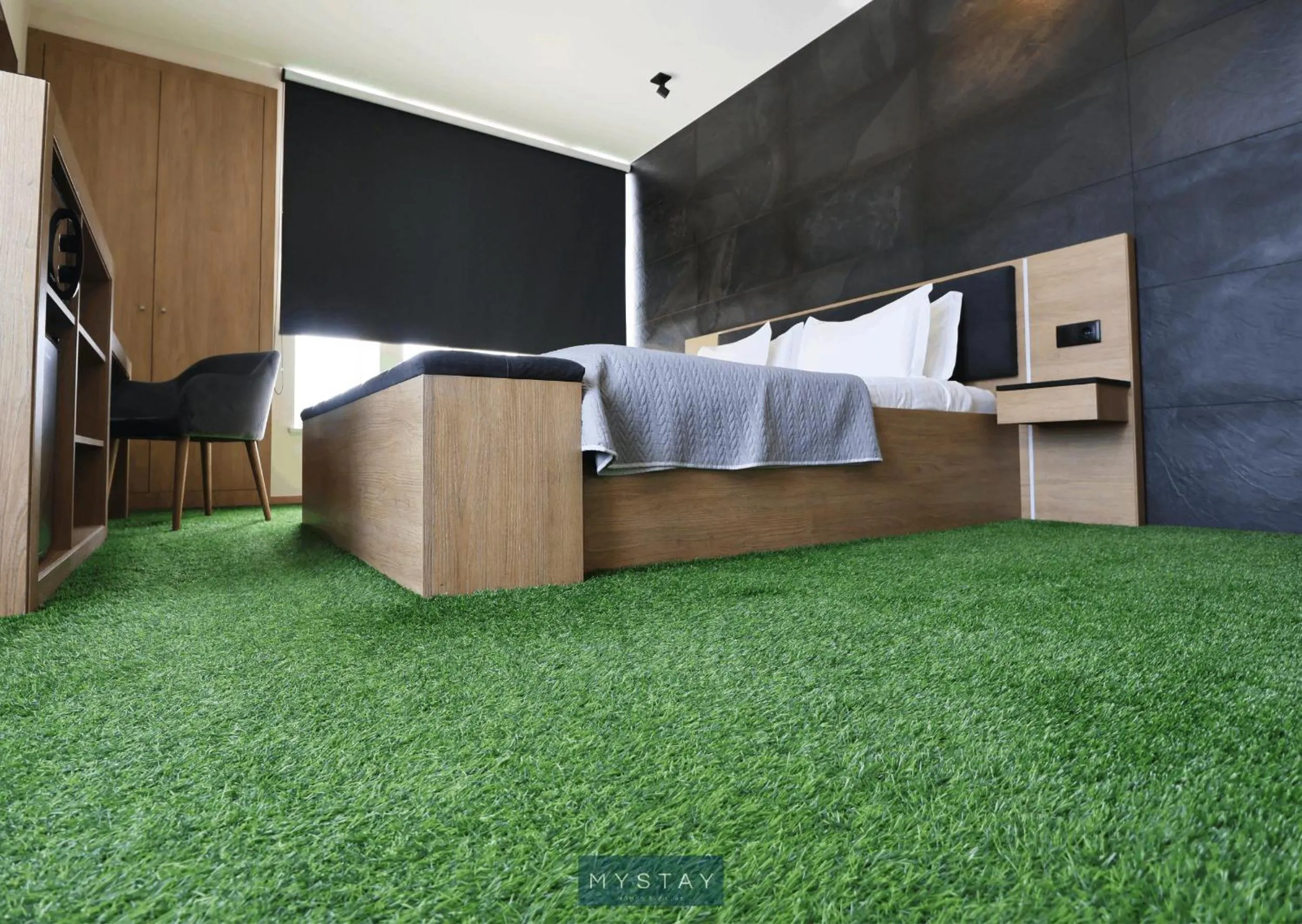 Bed in Hotel Lena Village