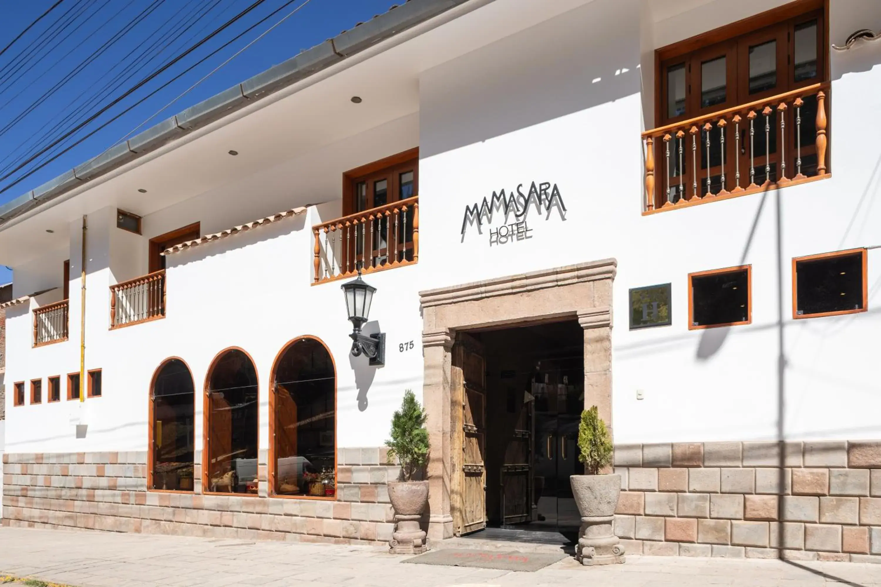 Facade/entrance in Mamasara Cusco Facade/entrance in Mamasara Cusco