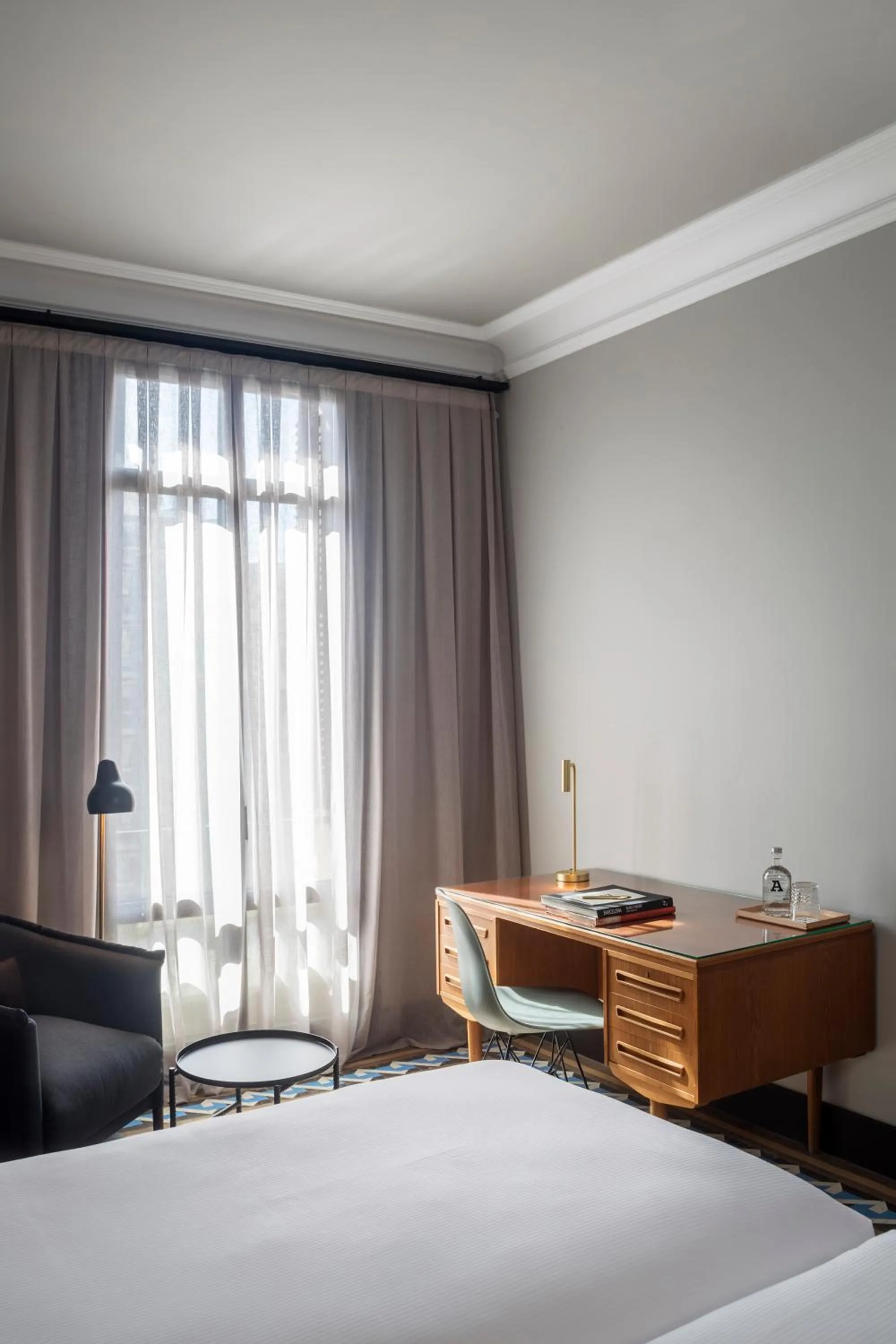 Bed in Alexandra Barcelona Hotel, Curio Collection by Hilton