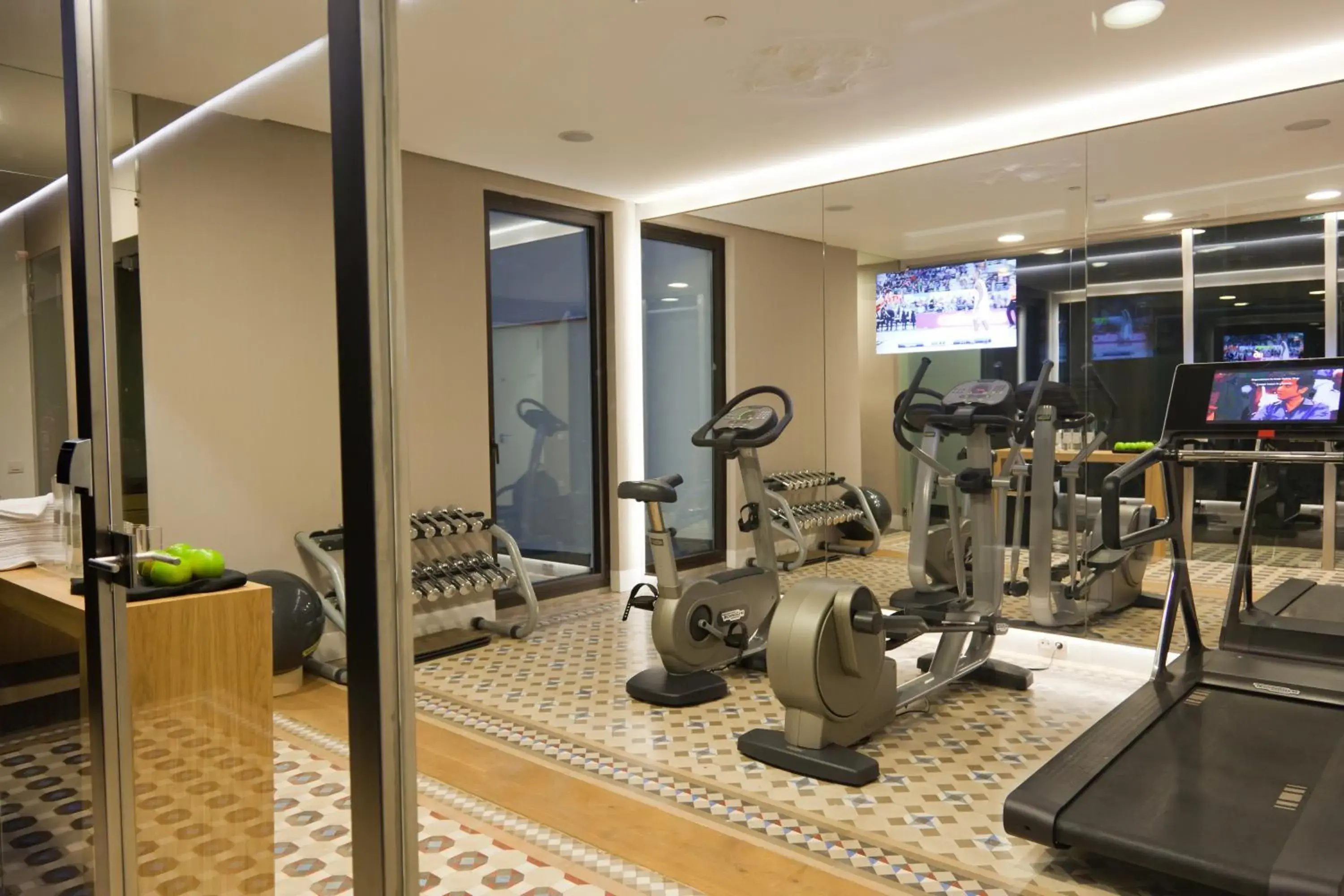 Fitness centre/facilities in Alexandra Barcelona Hotel, Curio Collection by Hilton Fitness centre/facilities in Alexandra Barcelona Hotel, Curio Collection by Hilton