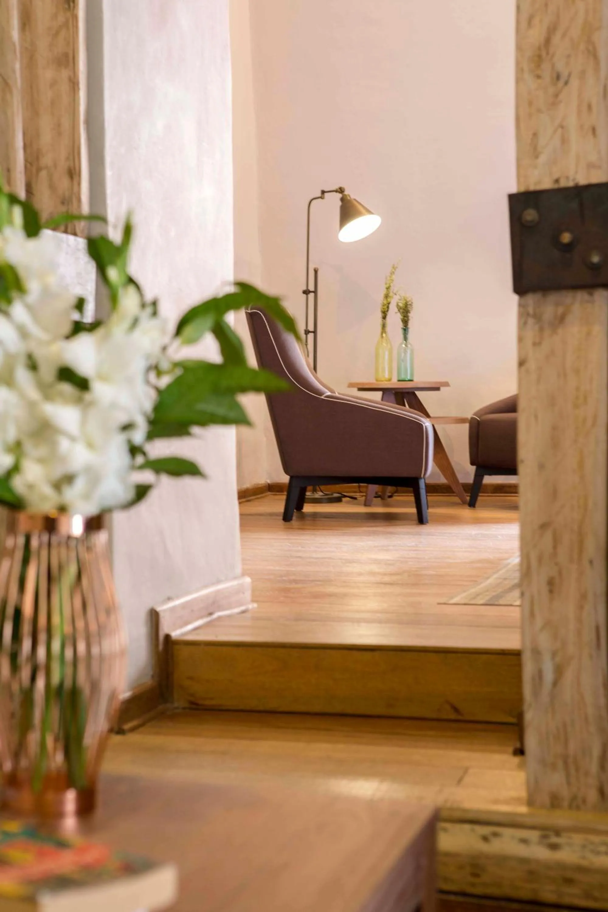 Decorative detail in Abittare Hotel