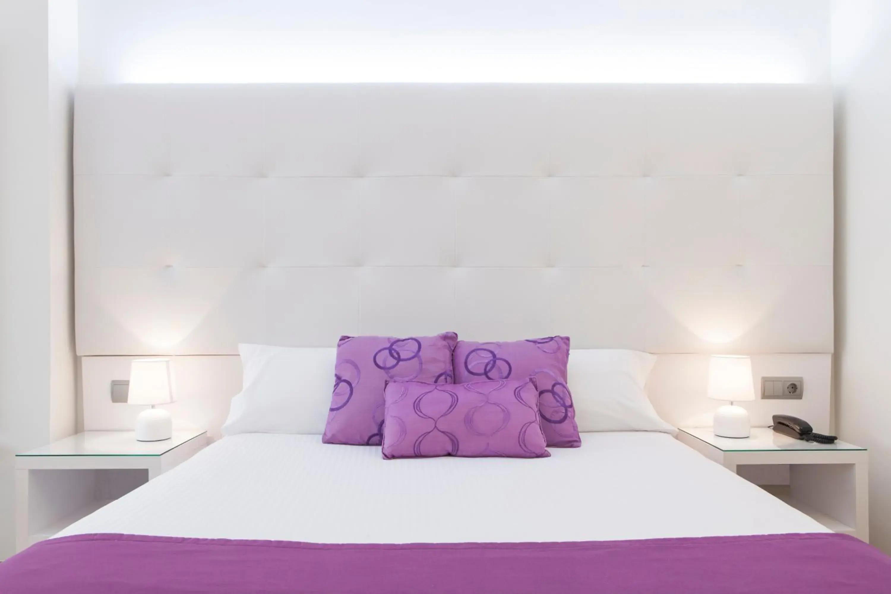 Bedroom, Bed in Hotel Albahia Alicante Bedroom, Bed in Hotel Albahia Alicante